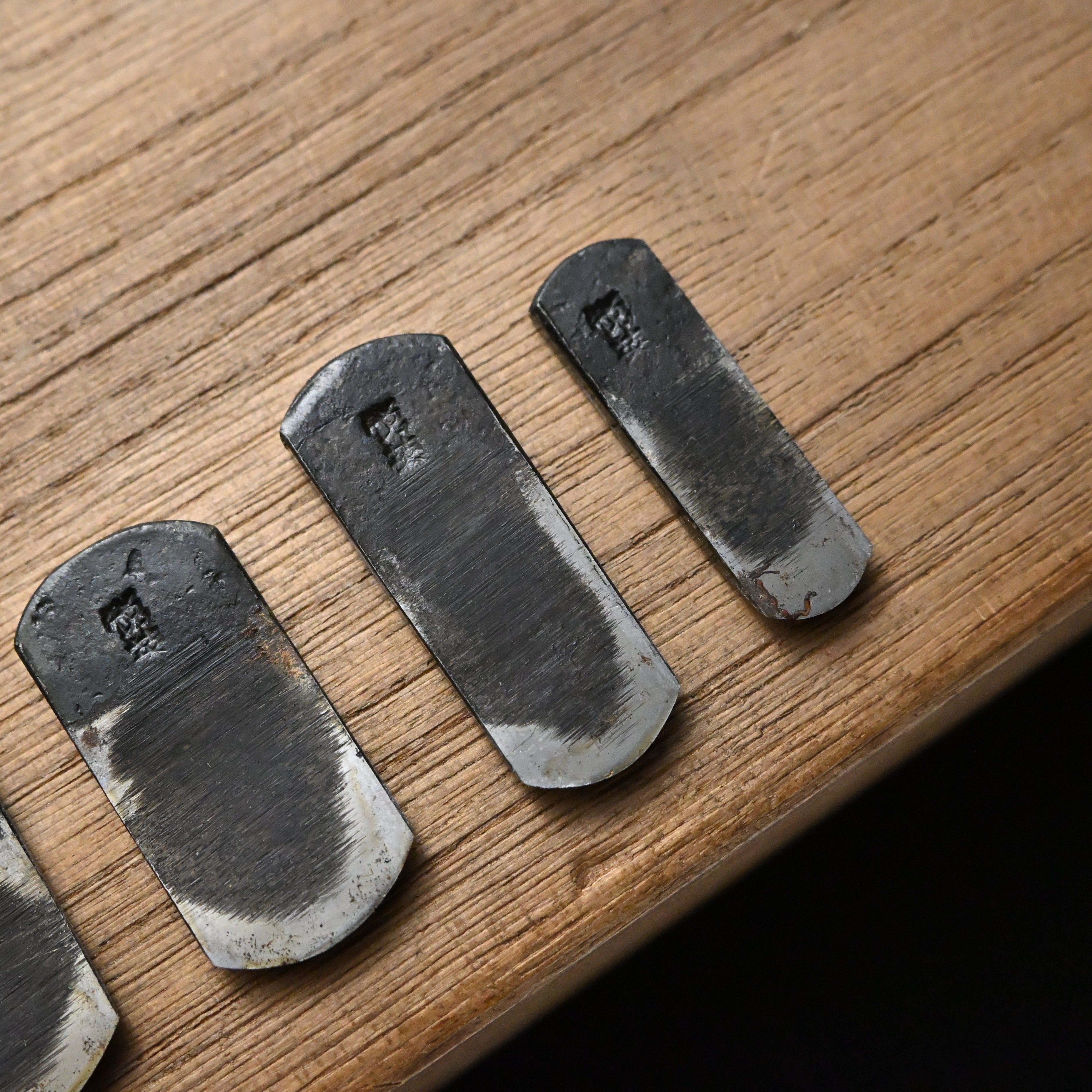 掘出し物 悦英 極豆外丸組鉋 5本組 Old stock Etsuei Small Round Plane set (Sotomaru) 5pc