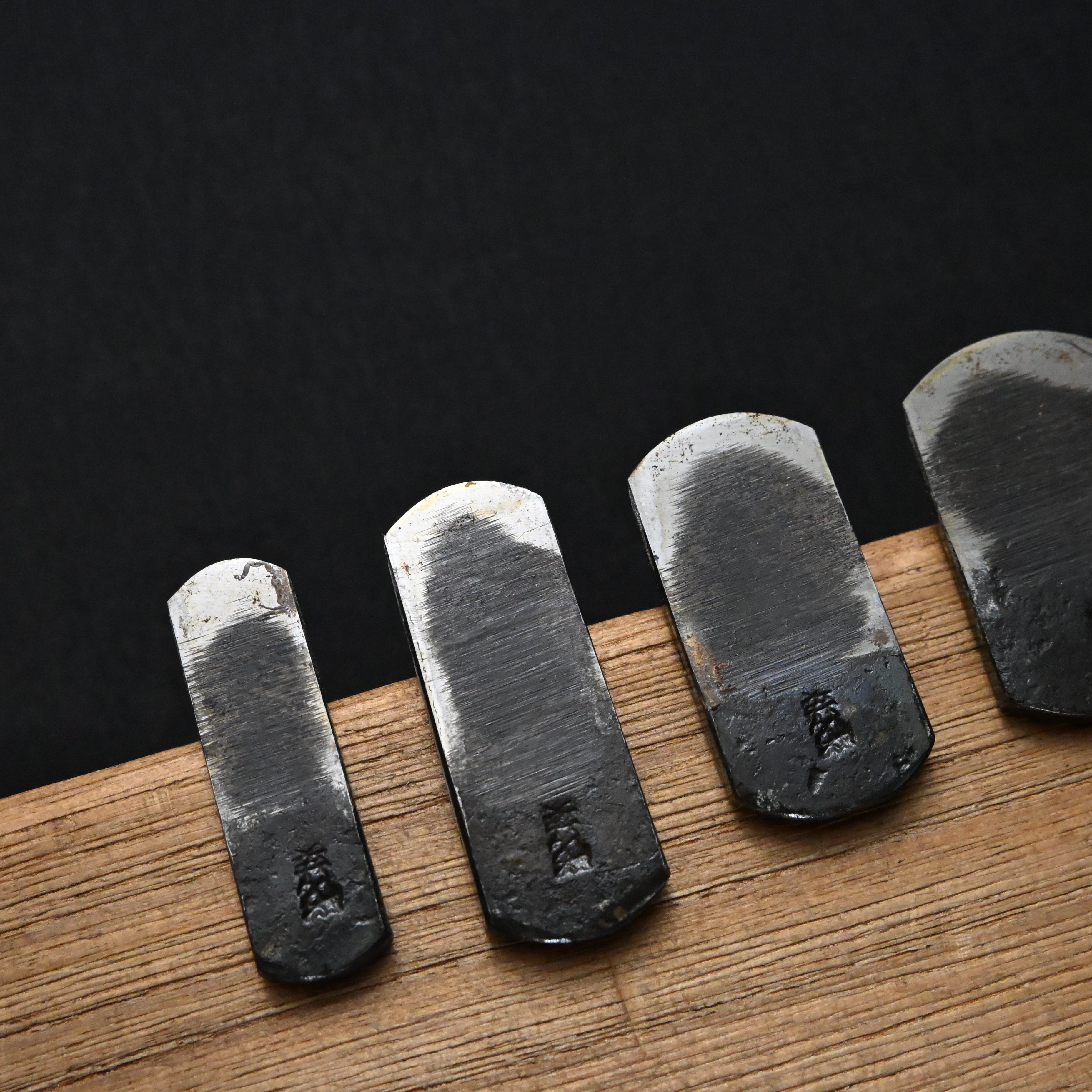 掘出し物 悦英 極豆外丸組鉋 5本組 Old stock Etsuei Small Round Plane set (Sotomaru) 5pc