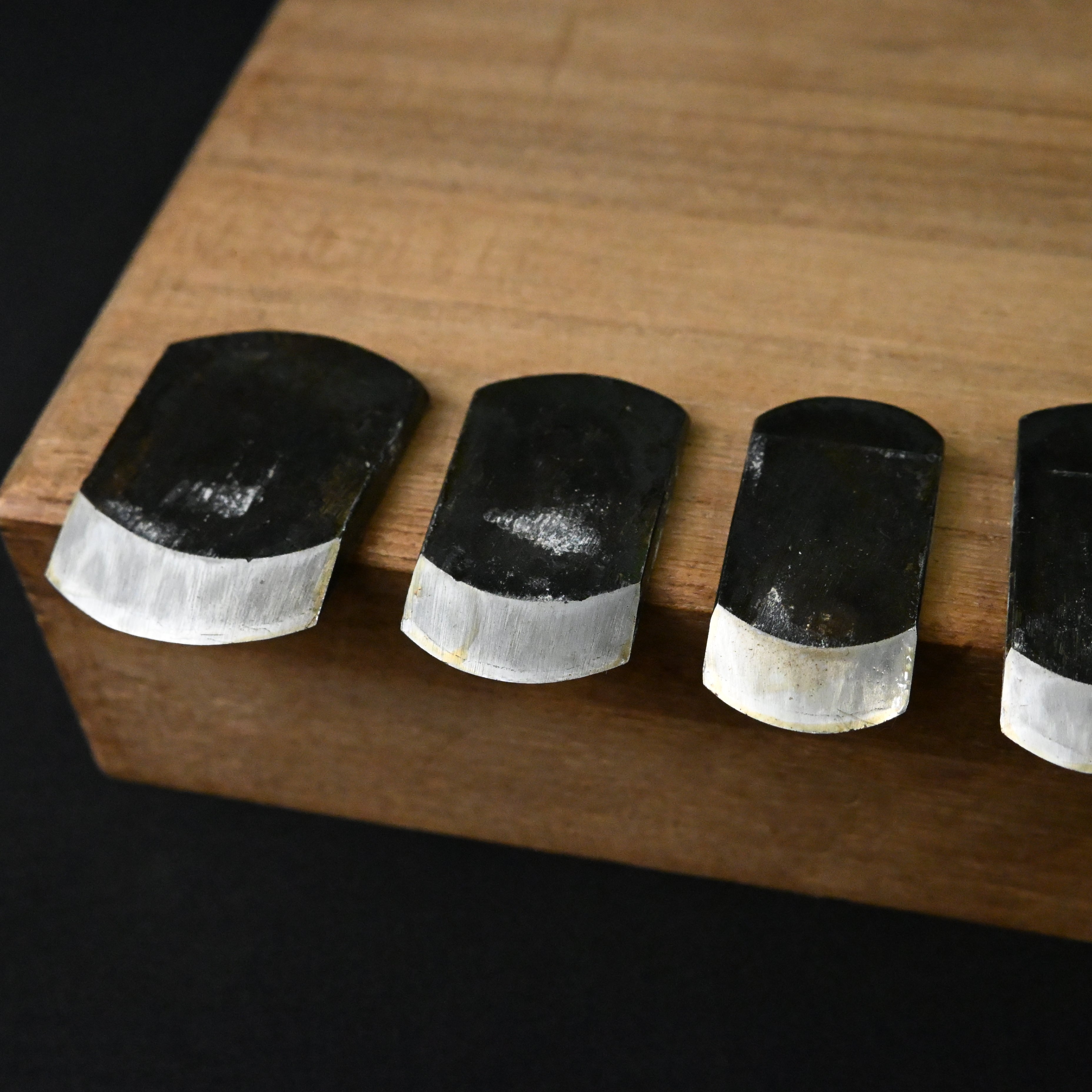 掘出し物 悦英 極豆外丸組鉋 5本組 Old stock Etsuei Small Round Plane set (Sotomaru) 5pc