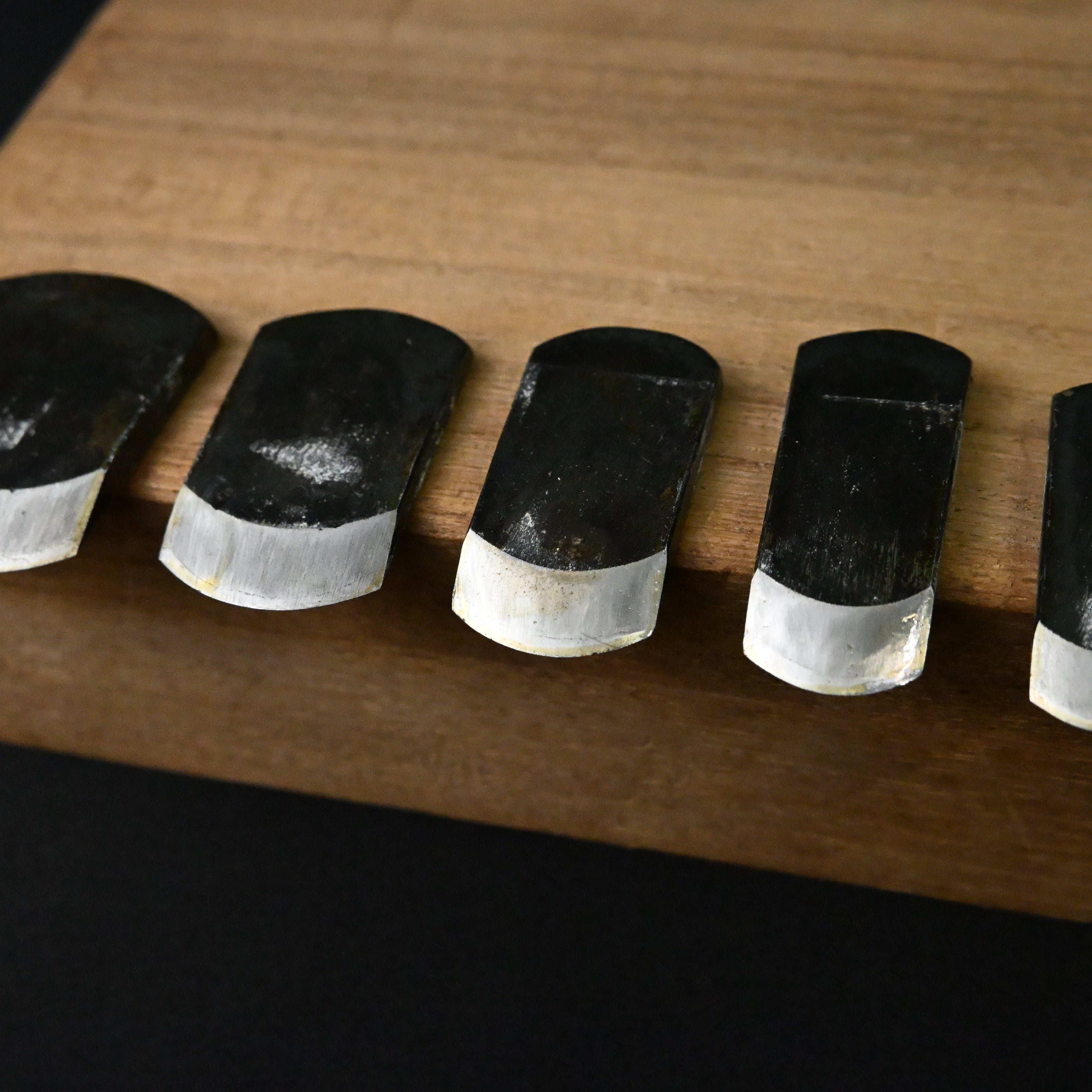 掘出し物 悦英 極豆外丸組鉋 5本組 Old stock Etsuei Small Round Plane set (Sotomaru) 5pc