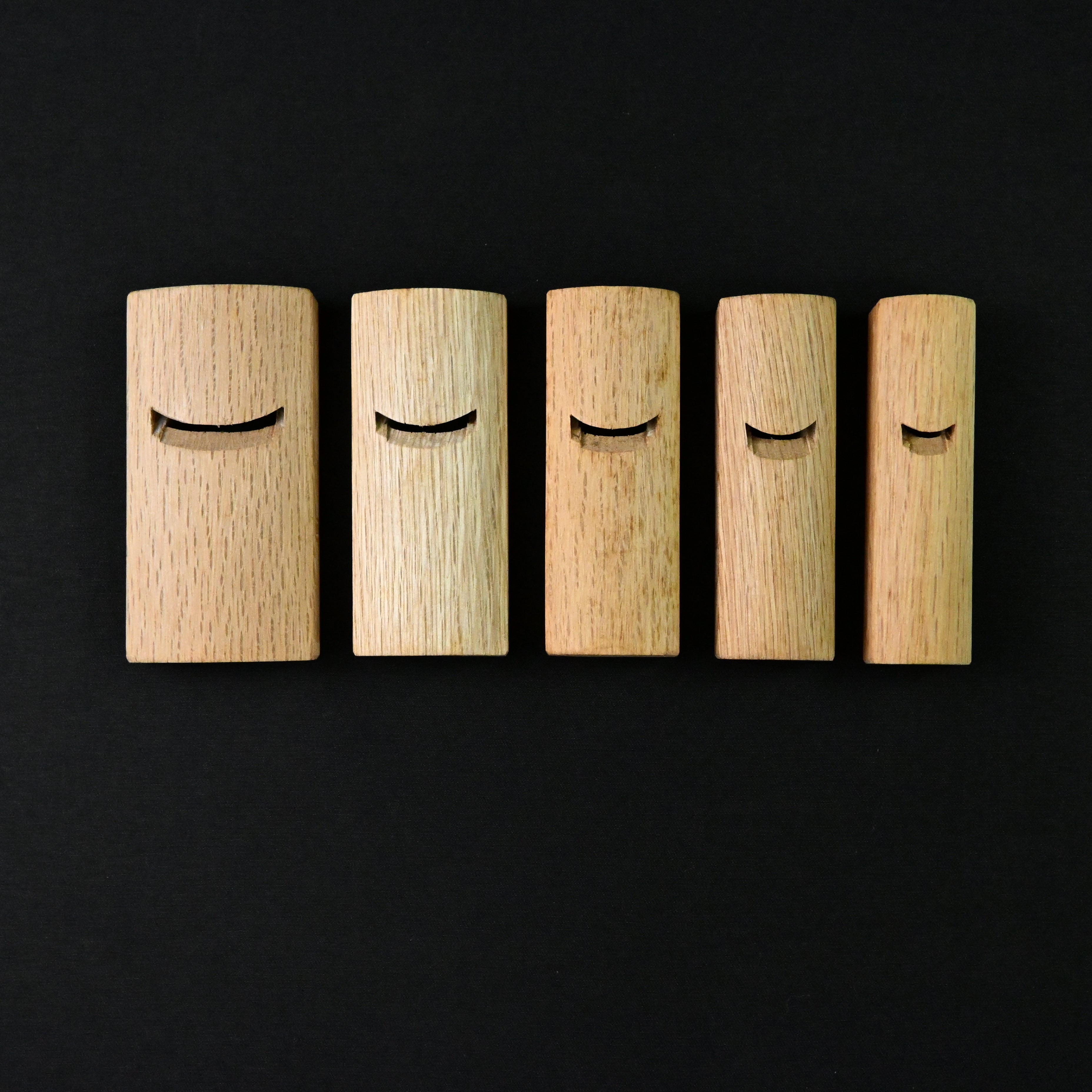 掘出し物 悦英 極豆外丸組鉋 5本組 Old stock Etsuei Small Round Plane set (Sotomaru) 5pc