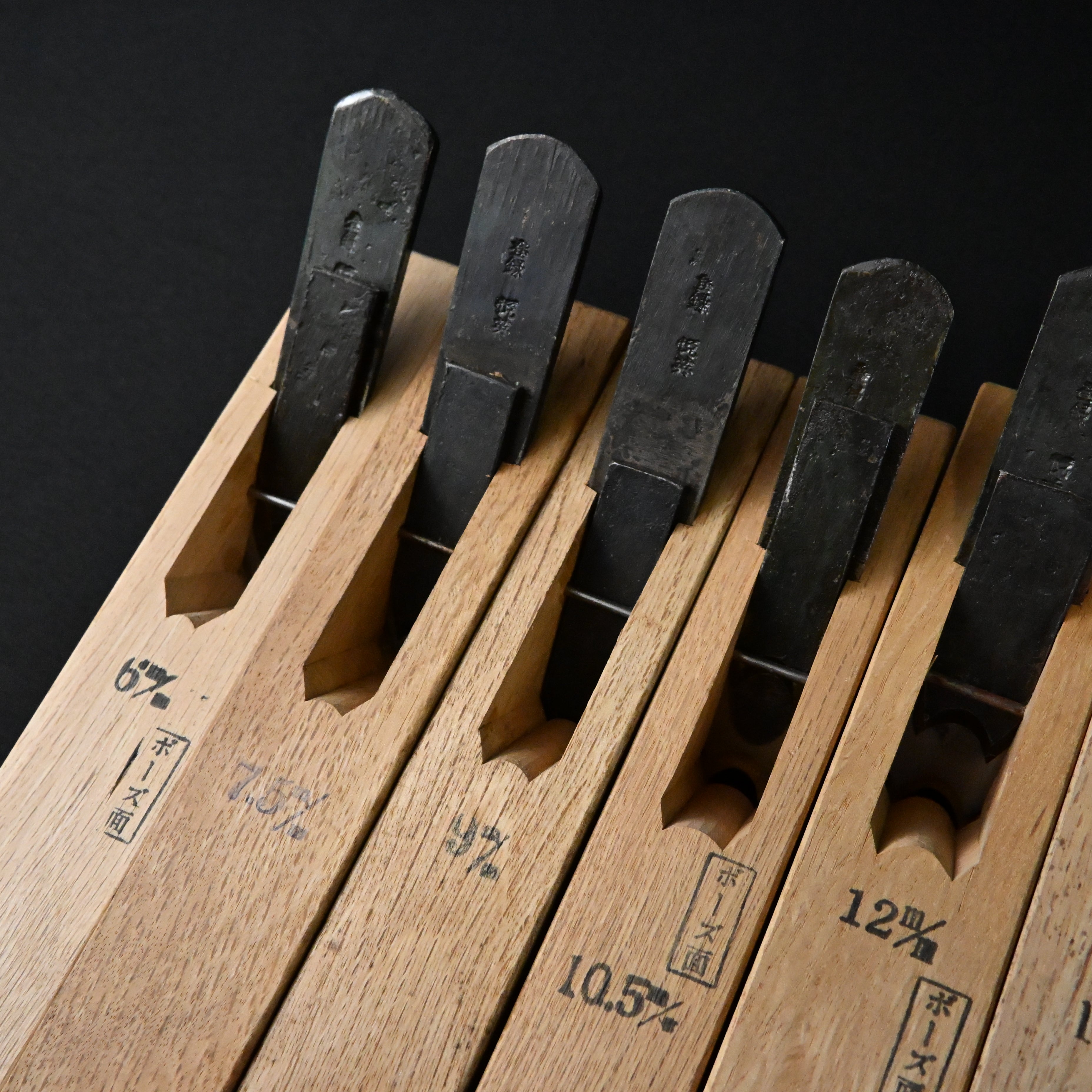 掘出し物 悦英 坊主面鉋(ボーズ面) Old stock Etsuei Chamfer Plane Bozumen