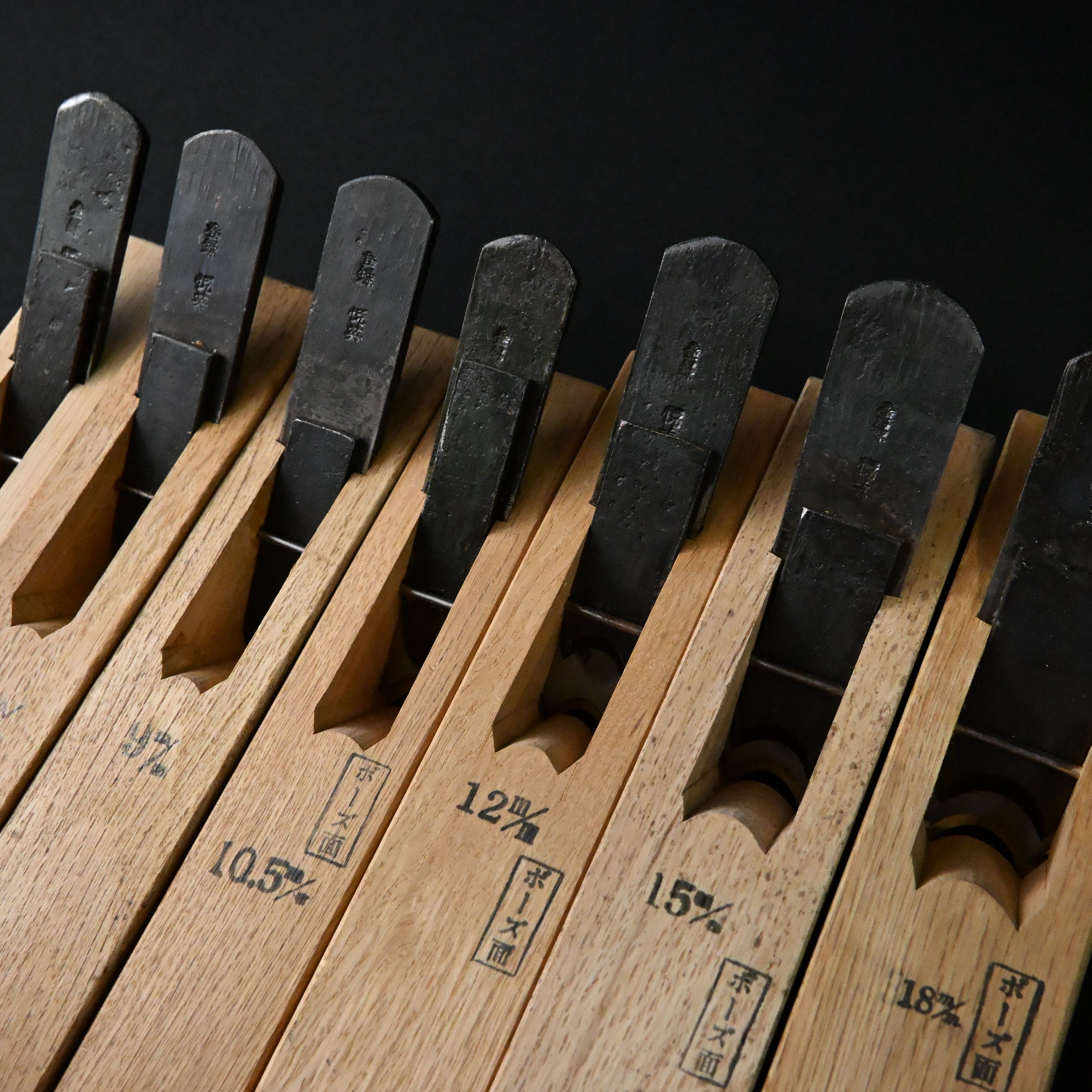 掘出し物 悦英 坊主面鉋(ボーズ面) Old stock Etsuei Chamfer Plane Bozumen