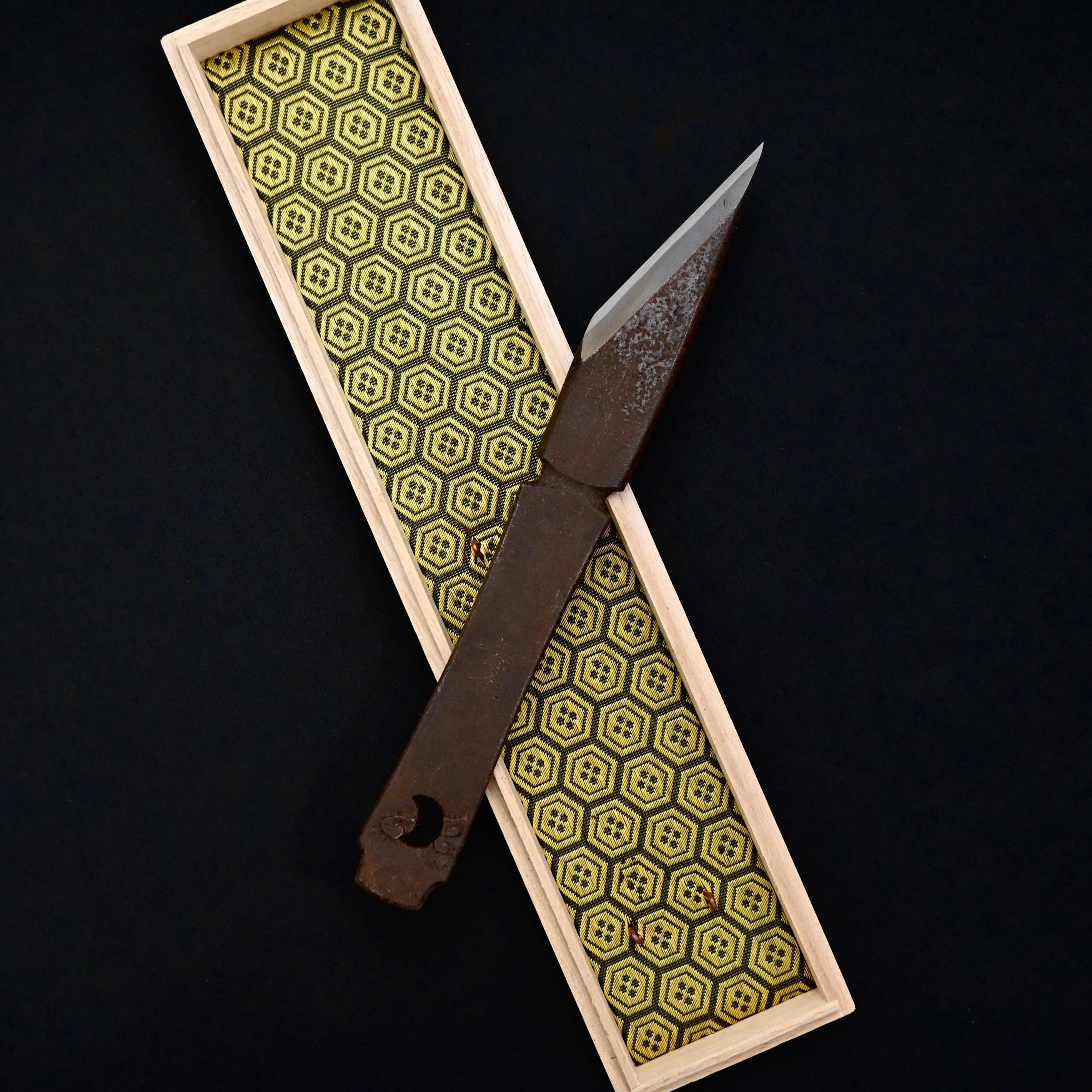 Sansen Iiki-Hirotsugu Left hand Kiridashi by Sozen Carving 山川異域 廣貢 素全作 切出し小刀 左 24mm