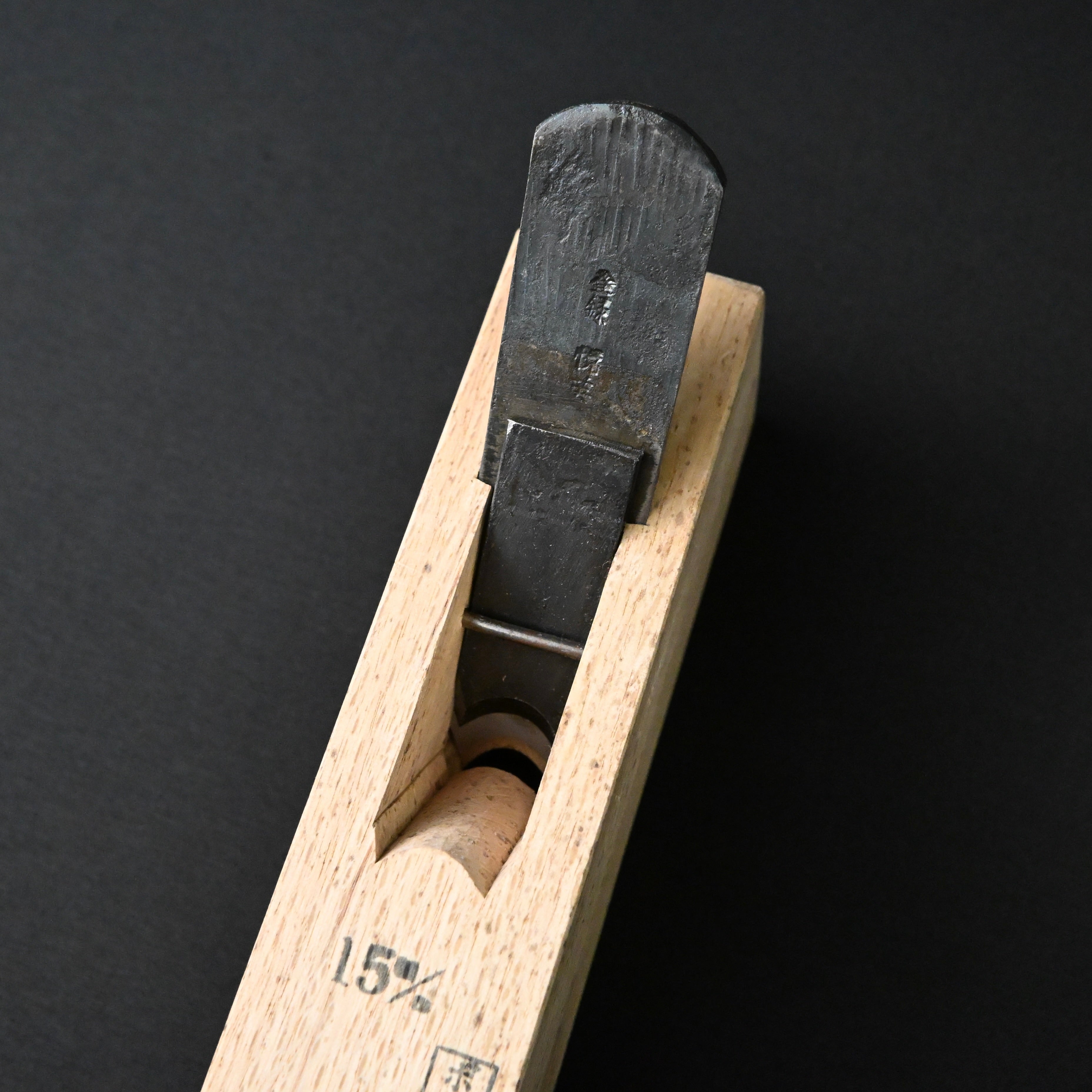 掘出し物 悦英 坊主面鉋(ボーズ面) Old stock Etsuei Chamfer Plane Bozumen