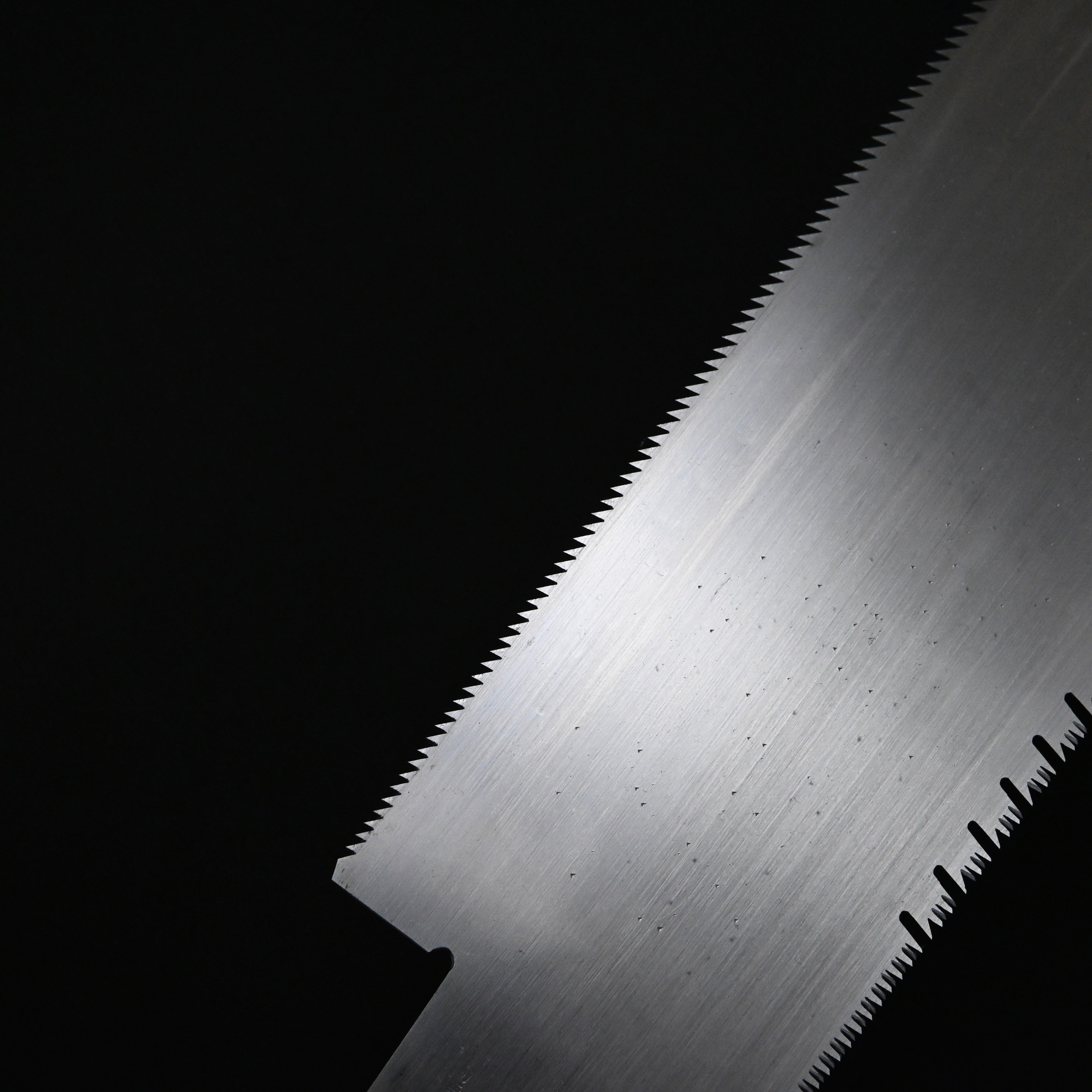 宮野鉄之助作 両刃鋸 240mm 長勝鋸目立 広葉材用 Rare stock Miyano Tetsunosuke Double Edge (Ryoba) Hand Made Saw by Nagakatsu for Hard wood