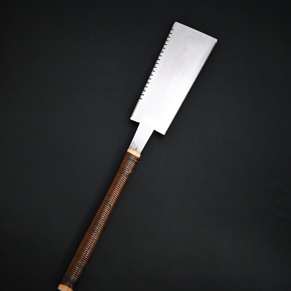 宮野鉄之助作 両刃鋸 240mm 長勝鋸目立 針葉材用 Rare stock Miyano Tetsunosuke Double Edge (Ryoba) Hand Made Saw by Nagakatsu for Soft wood