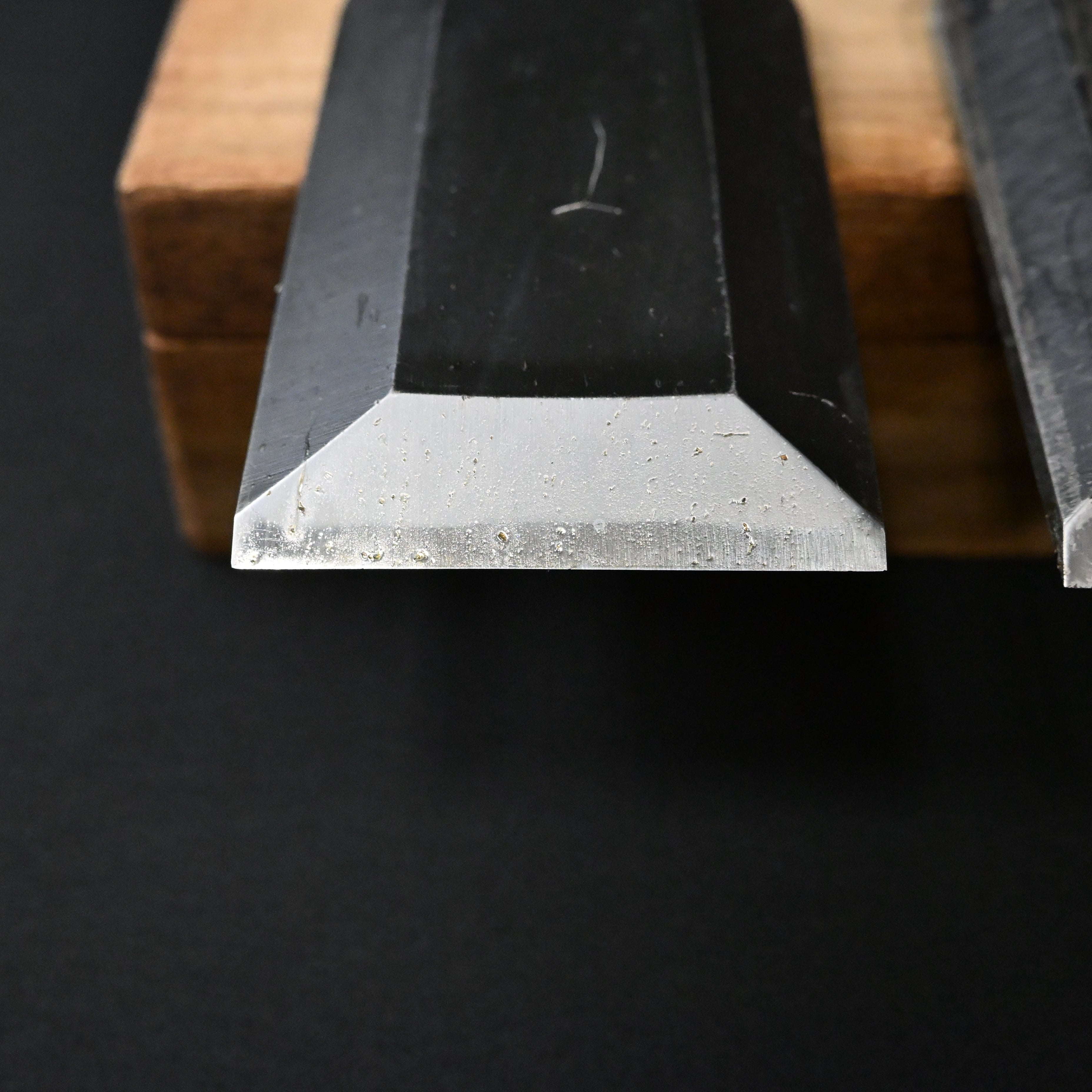 #M196 Mixed Timber chisels set by unknown バラ鑿合わせ 叩き組鑿 5本組 作者不明