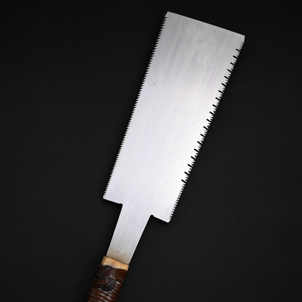 宮野鉄之助作 両刃鋸 240mm 長勝鋸目立 針葉材用 Rare stock Miyano Tetsunosuke Double Edge (Ryoba) Hand Made Saw by Nagakatsu for Soft wood