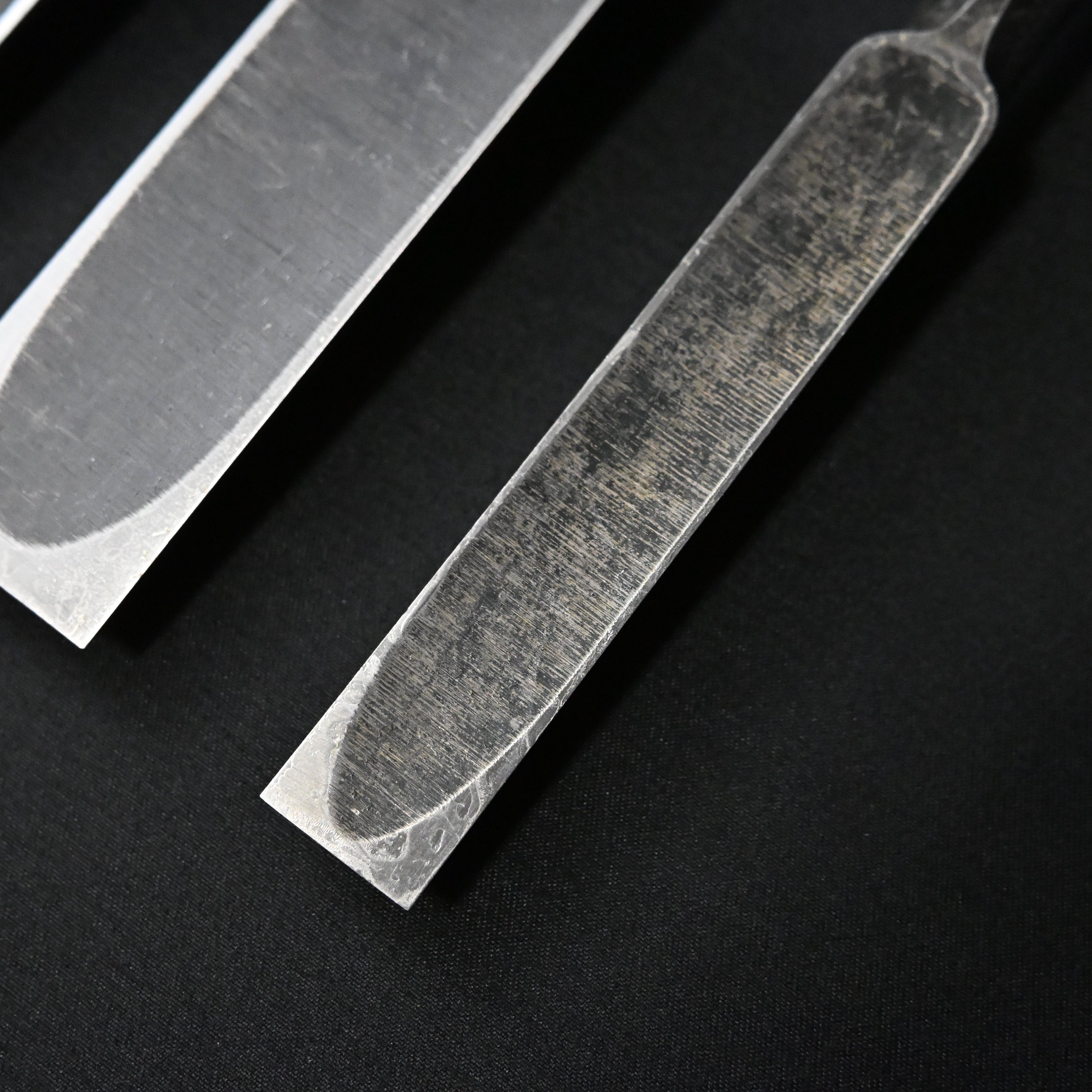 #M196 Mixed Timber chisels set by unknown バラ鑿合わせ 叩き組鑿 5本組 作者不明