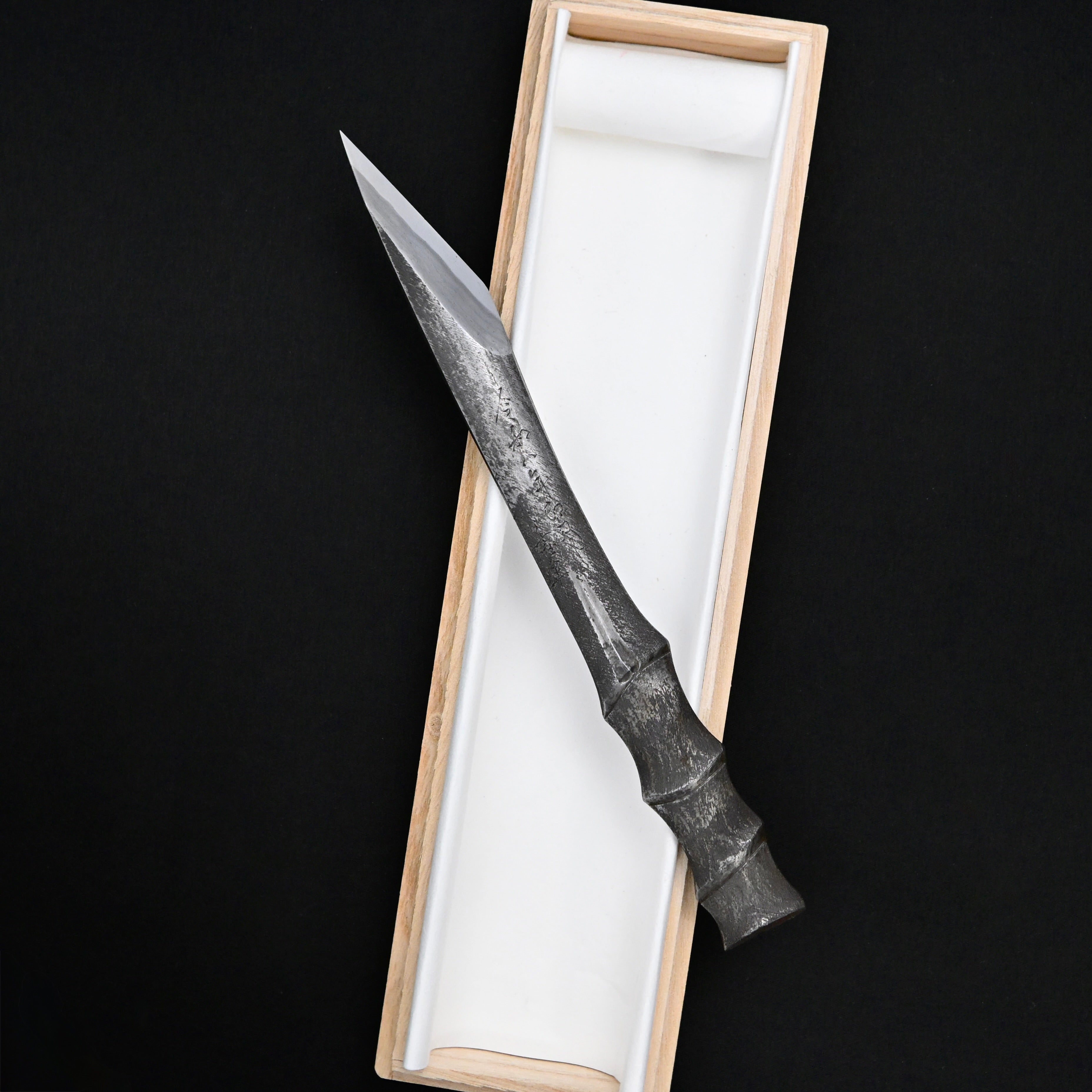 Mizumute Kiridashi Knife Right hand by Sozen Carving 水無定 素全作 切出し小刀 右 18mm
