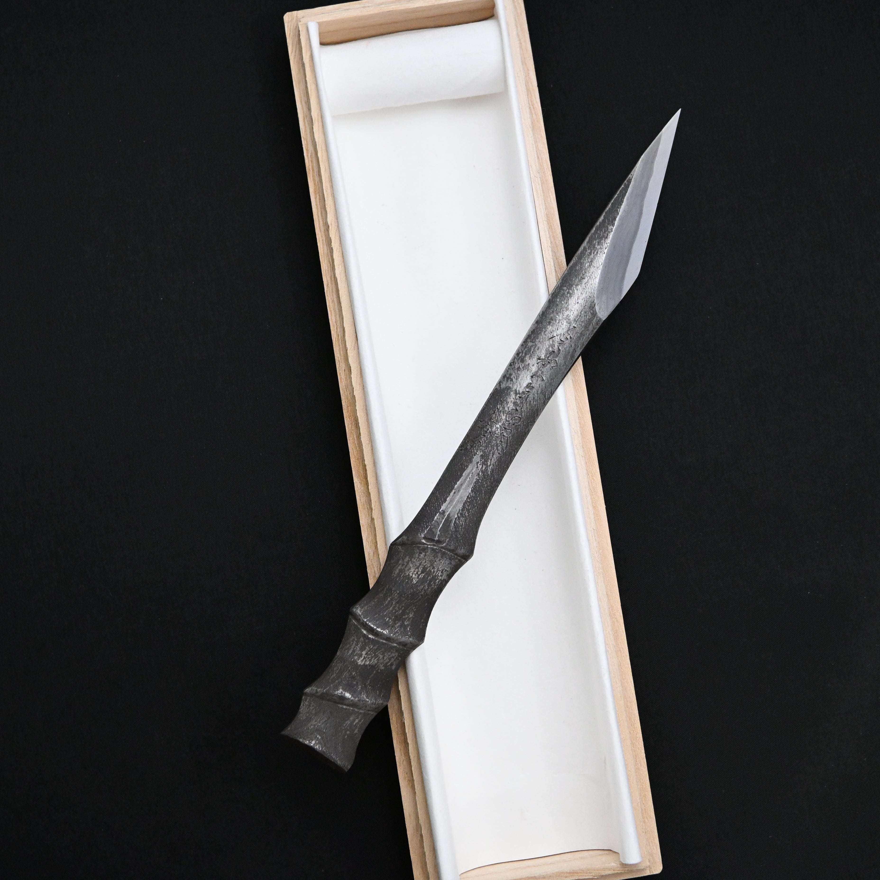 Mizumute Kiridashi Knife Right hand by Sozen Carving 水無定 素全作 切出し小刀 右 18mm