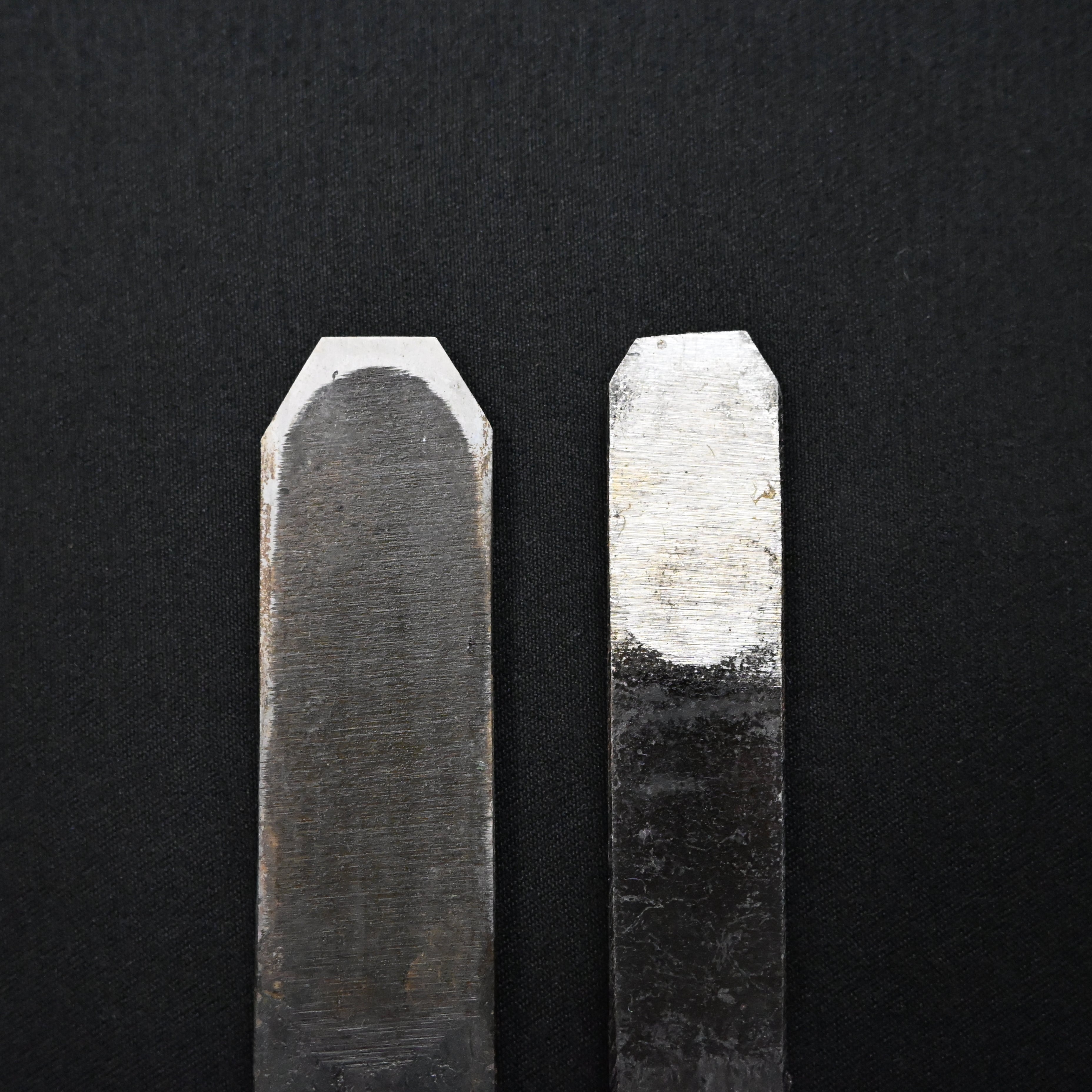 掘出し物 悦英 平銀杏面(貴丁面)鉋 Old stock Etsuei flat Ginnanmen (Kichomen) Plane Kanna