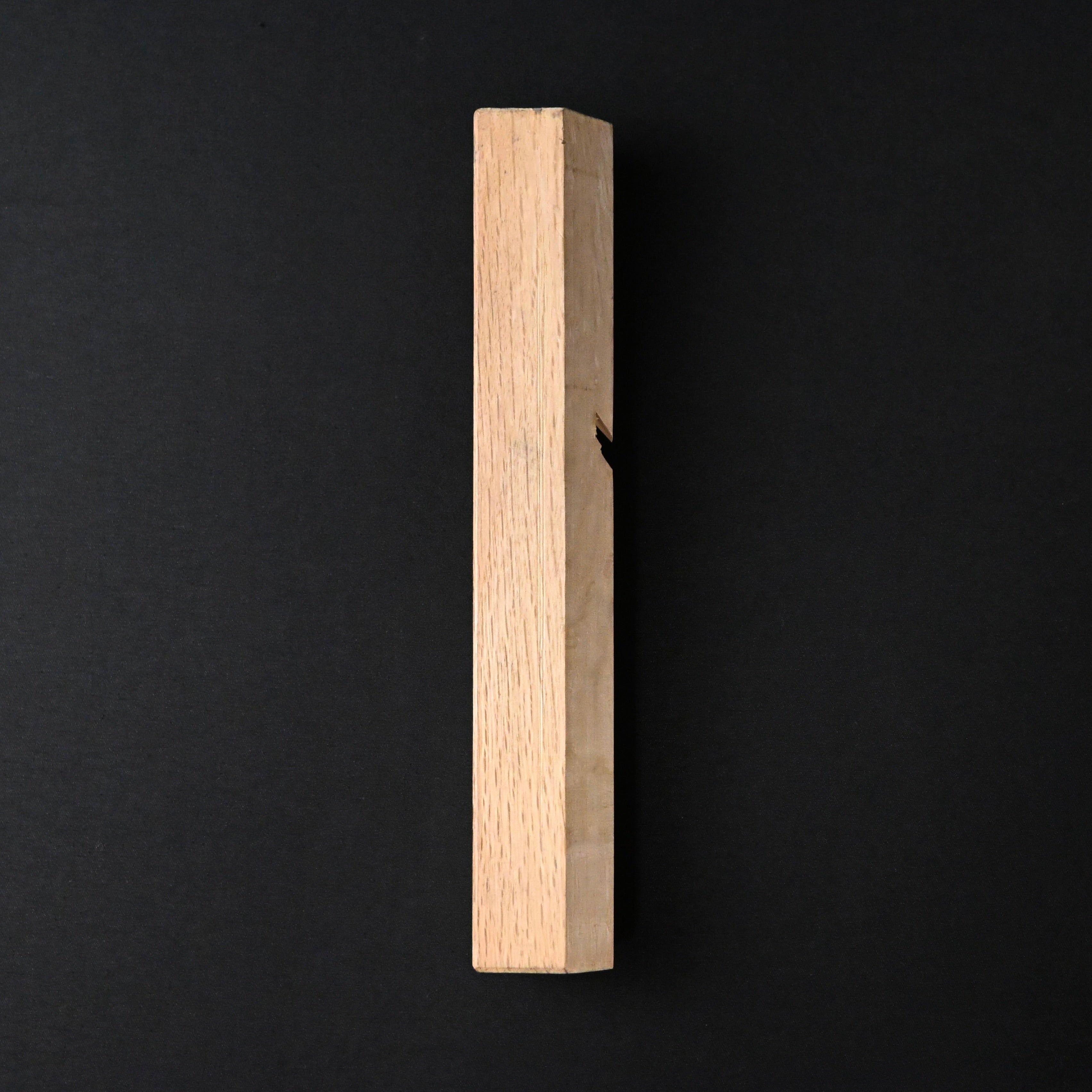 掘出し物 悦英 平銀杏面(貴丁面)鉋 Old stock Etsuei flat Ginnanmen (Kichomen) Plane Kanna