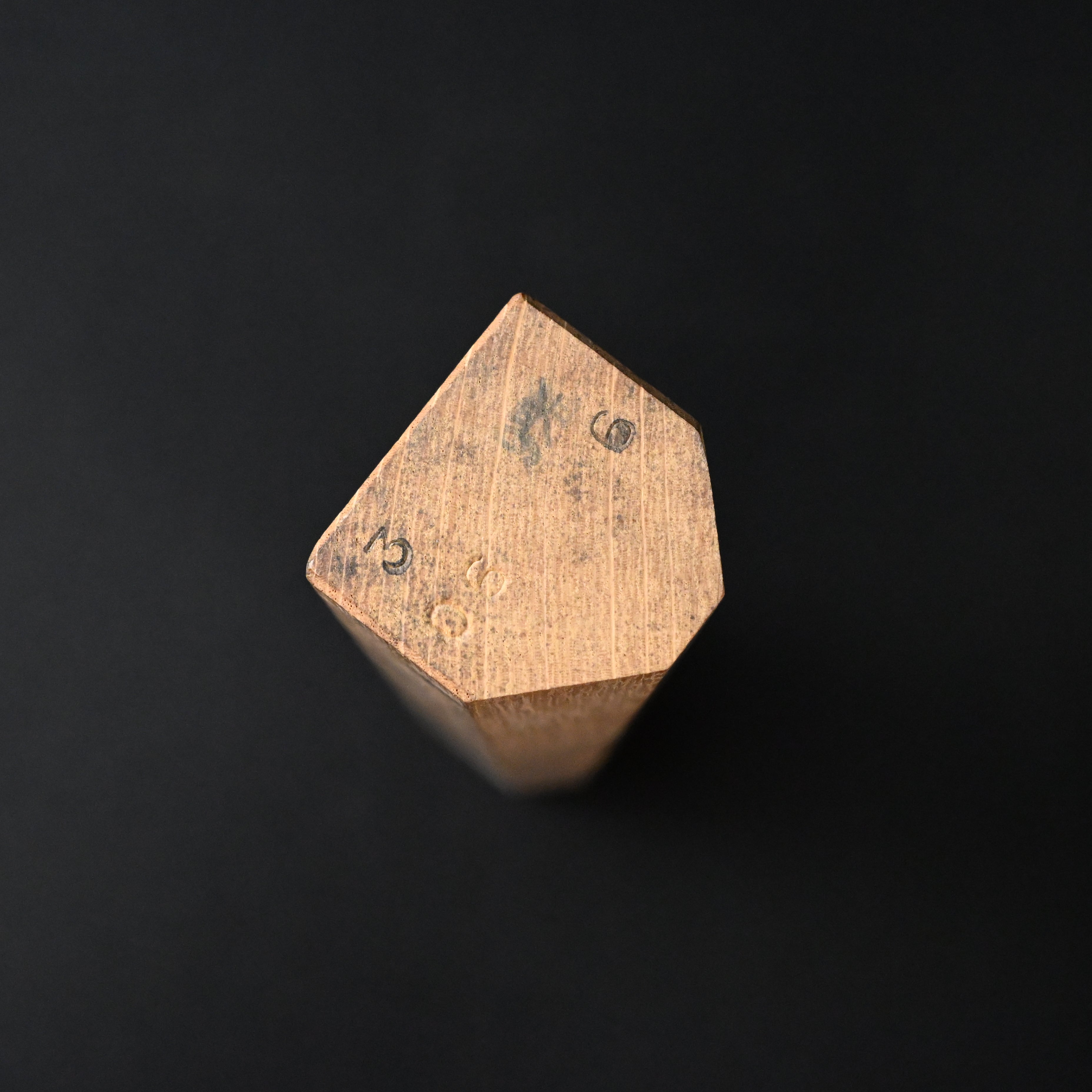 掘出し物 悦英 平銀杏面(貴丁面)鉋 Old stock Etsuei flat Ginnanmen (Kichomen) Plane Kanna