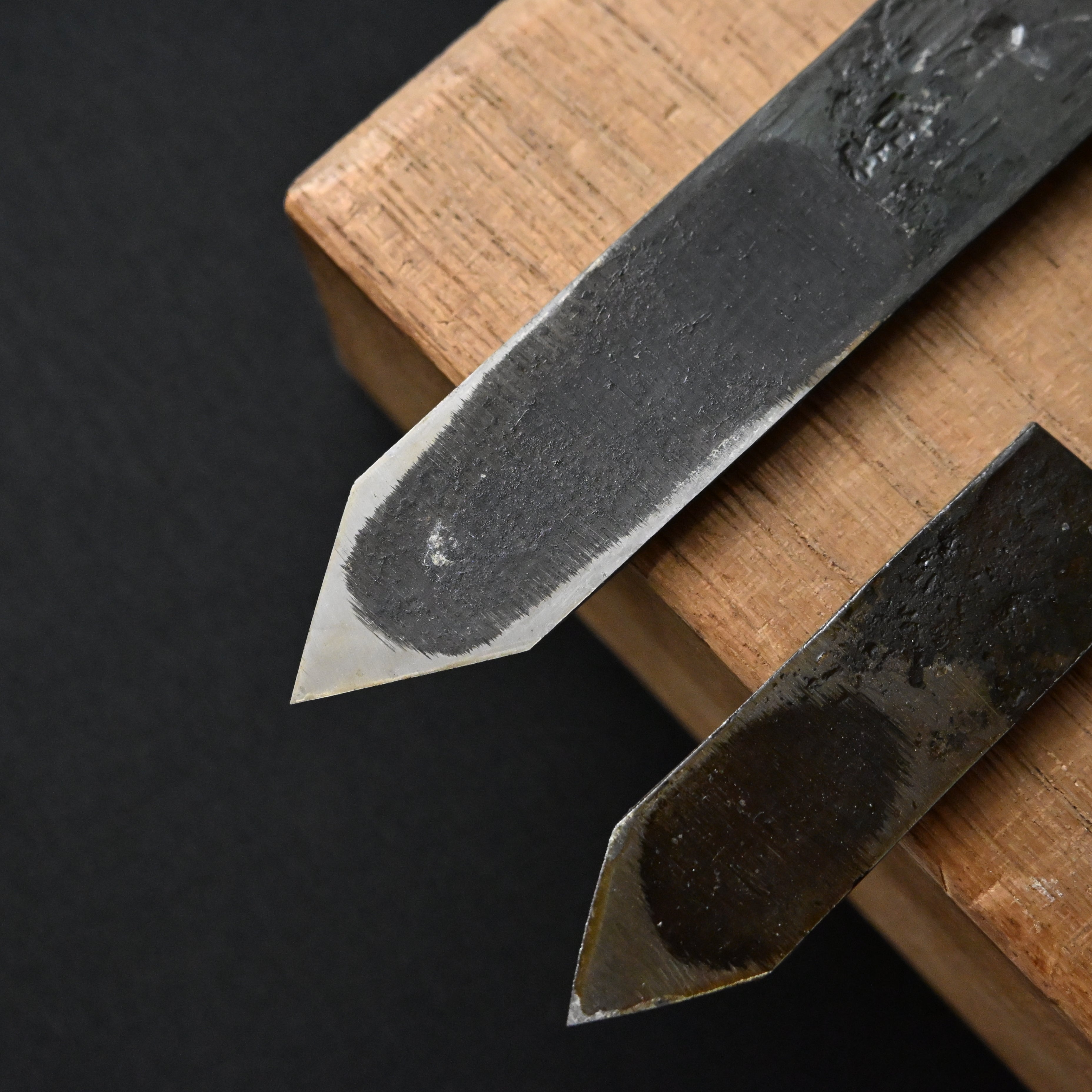 掘出し物 悦英 剣鉋 #1 Old stock Etsuei Ken Plane (V-groove plane)