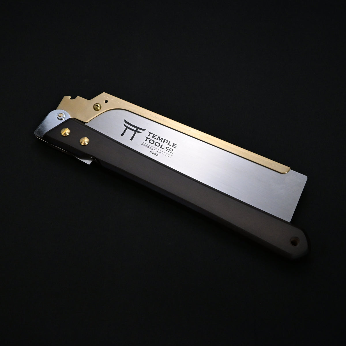 Temple Tool The Folding Dozuki Saw 240mm テンプルツール 折込式胴付き鋸