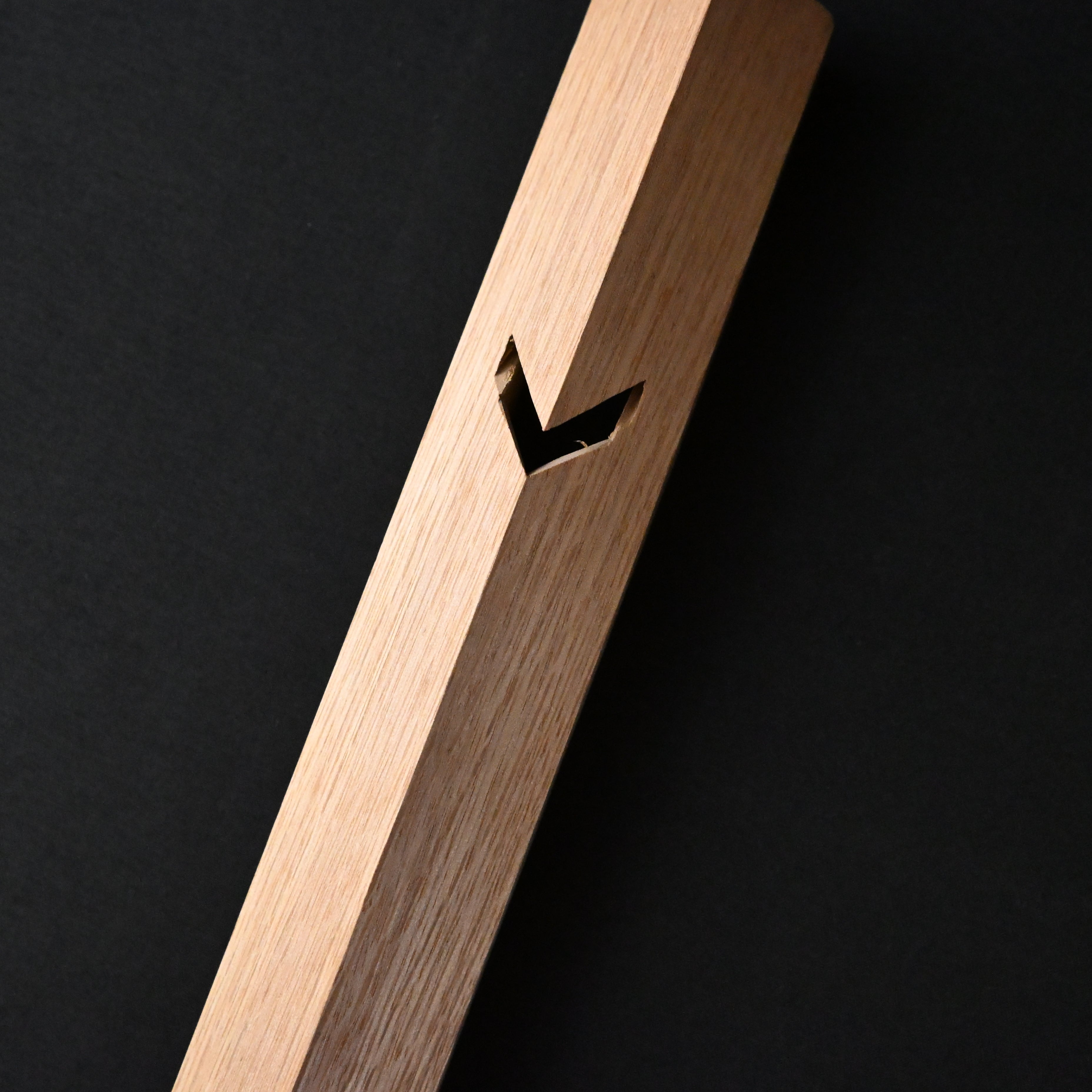 掘出し物 悦英 剣鉋 #1 Old stock Etsuei Ken Plane (V-groove plane)