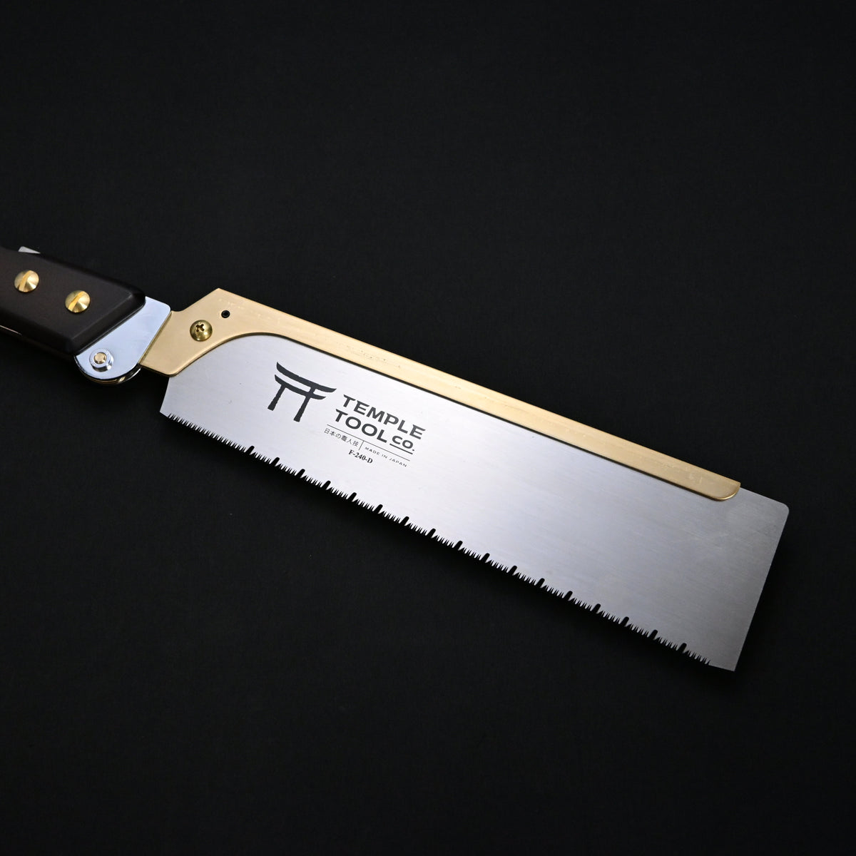 Temple Tool The Folding Dozuki Saw 240mm テンプルツール 折込式胴付き鋸
