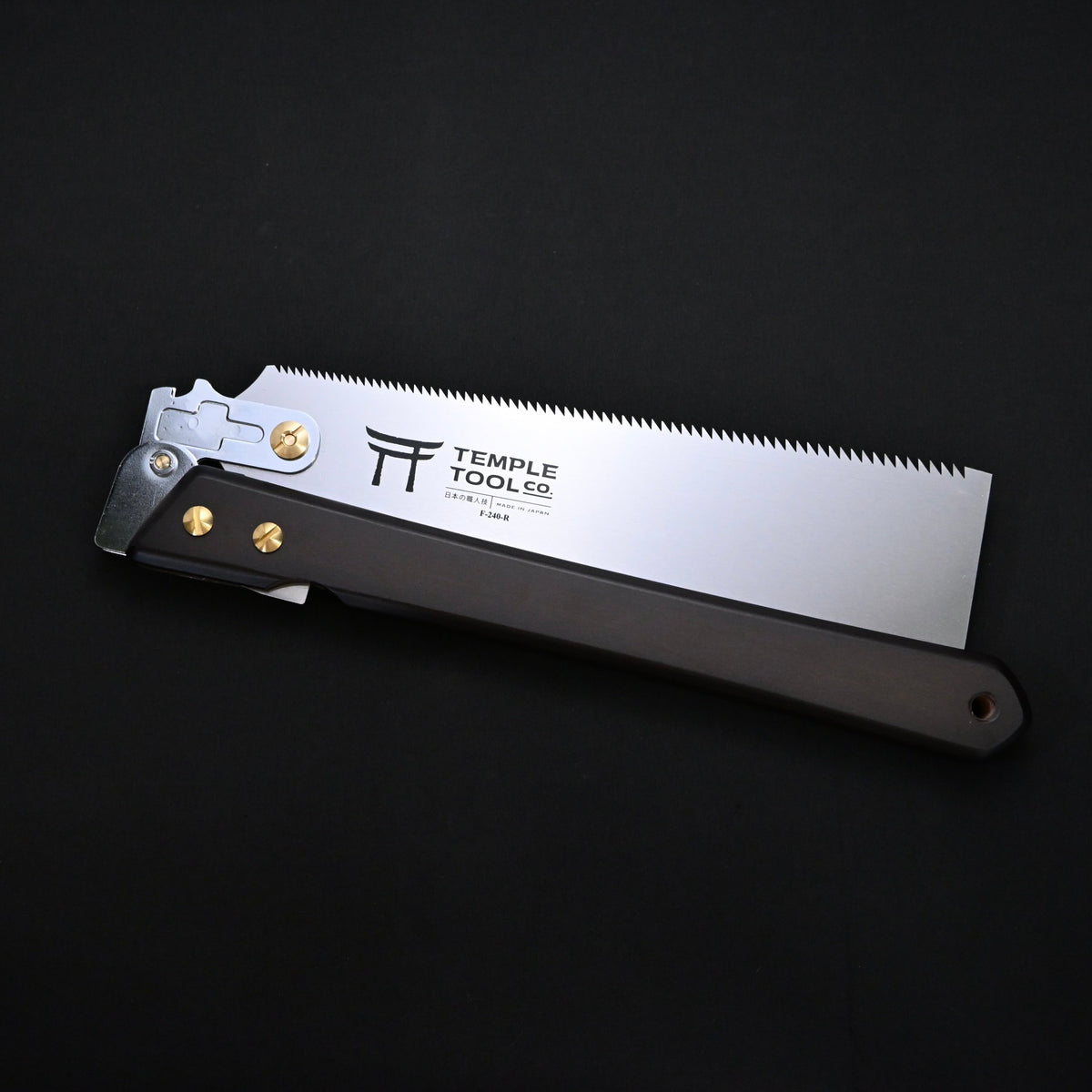 Temple Tool The Folding Ryoba Saw 240mm テンプルツール 折込式両刃鋸