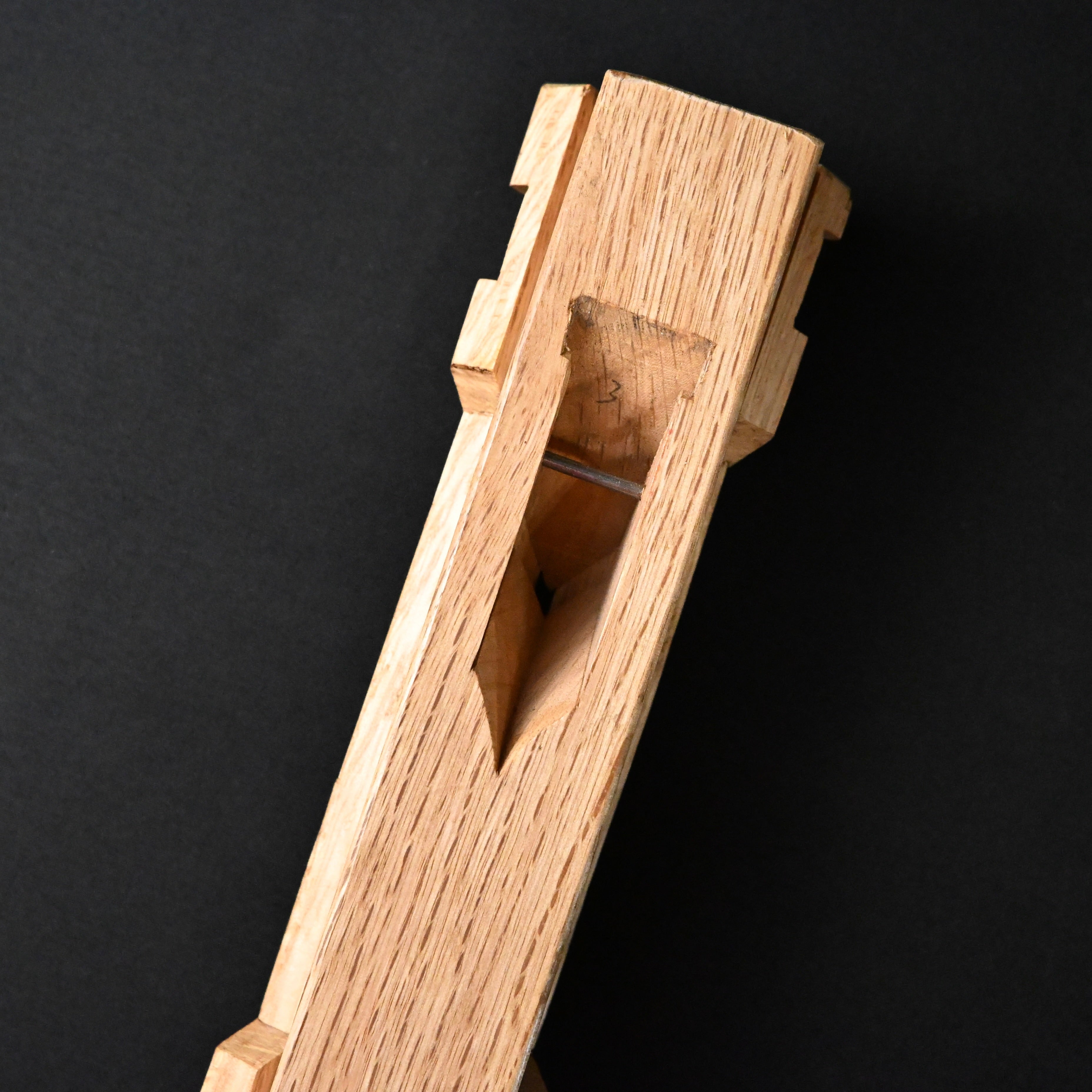 掘出し物 悦英 剣鉋 #2 Old stock Etsuei Ken Plane (V-groove plane)