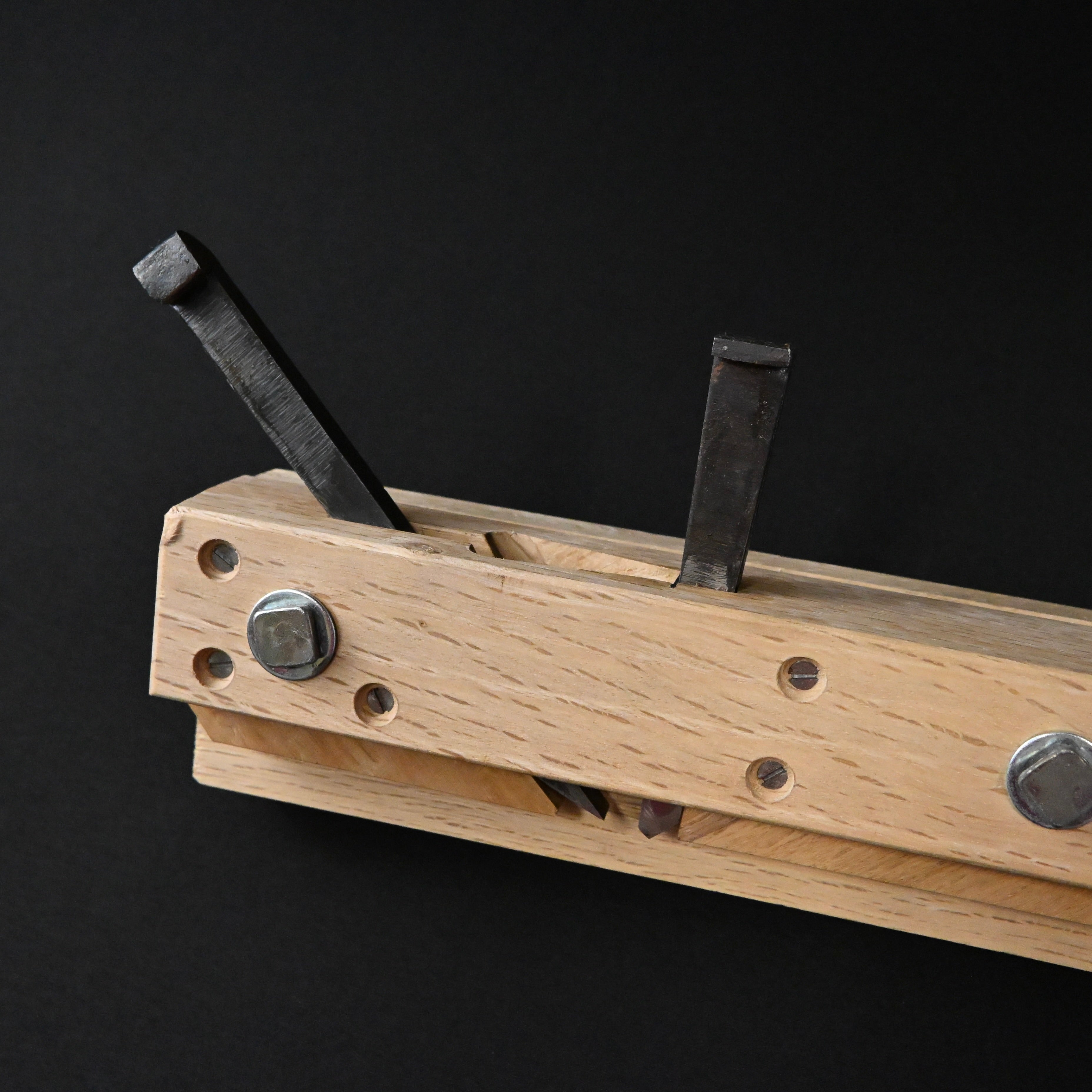 掘出し物 悦英 機械作里鉋 Old stock Etsuei Kikai-shakuri Plane