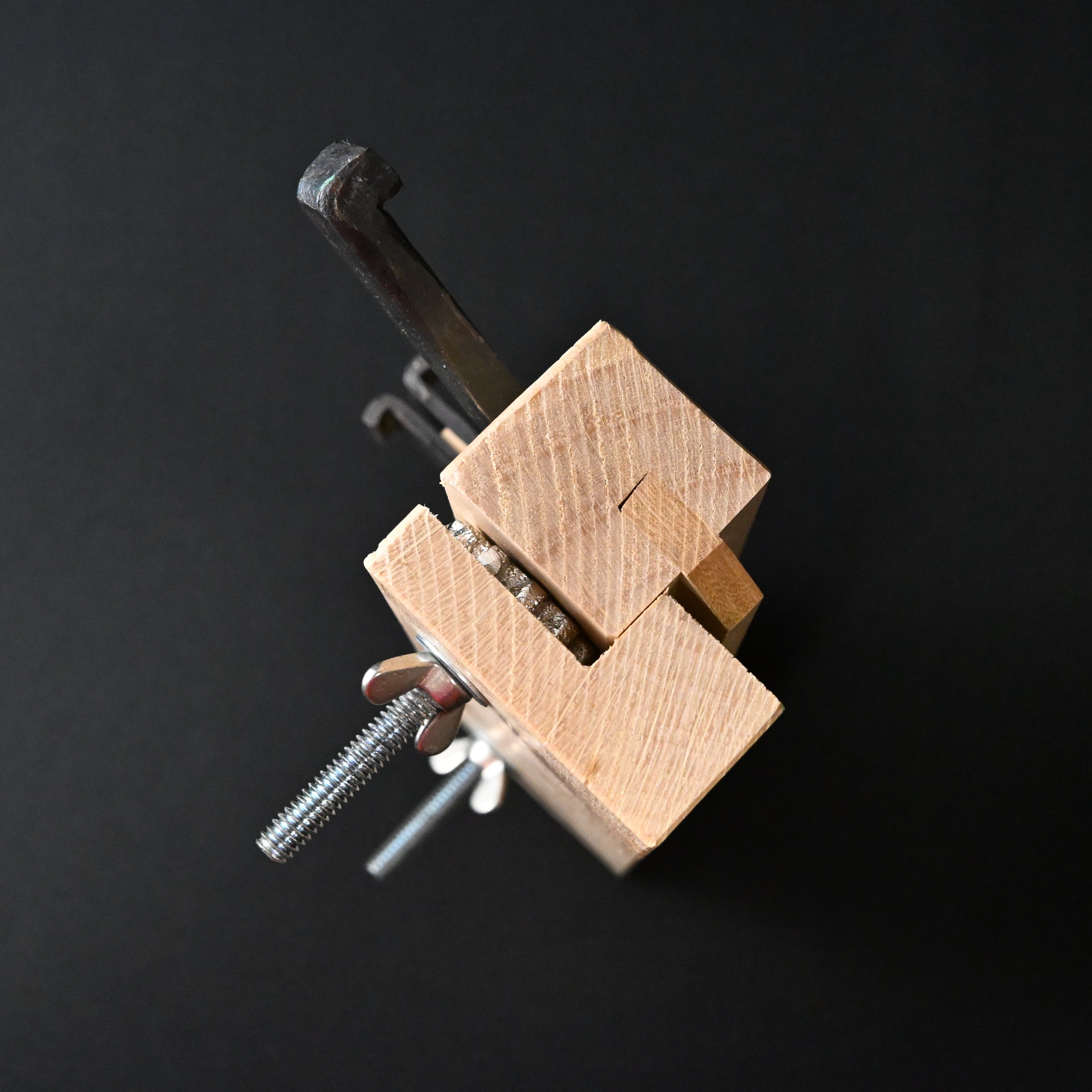 掘出し物 悦英 機械作里鉋 Old stock Etsuei Kikai-shakuri Plane