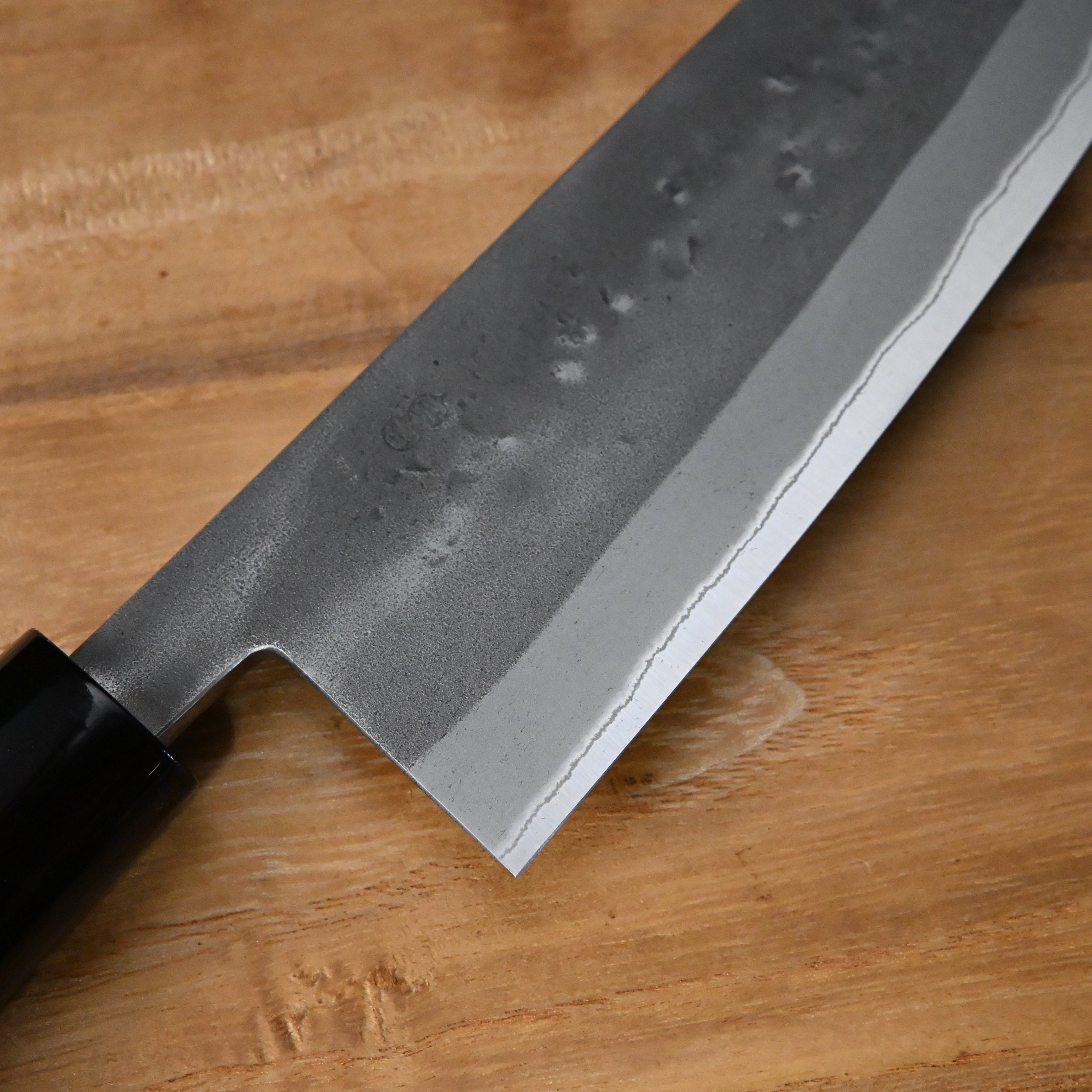 Muneyoshi Santoku Bocho with blue steel 宗吉 三徳包丁 青紙付 165mm