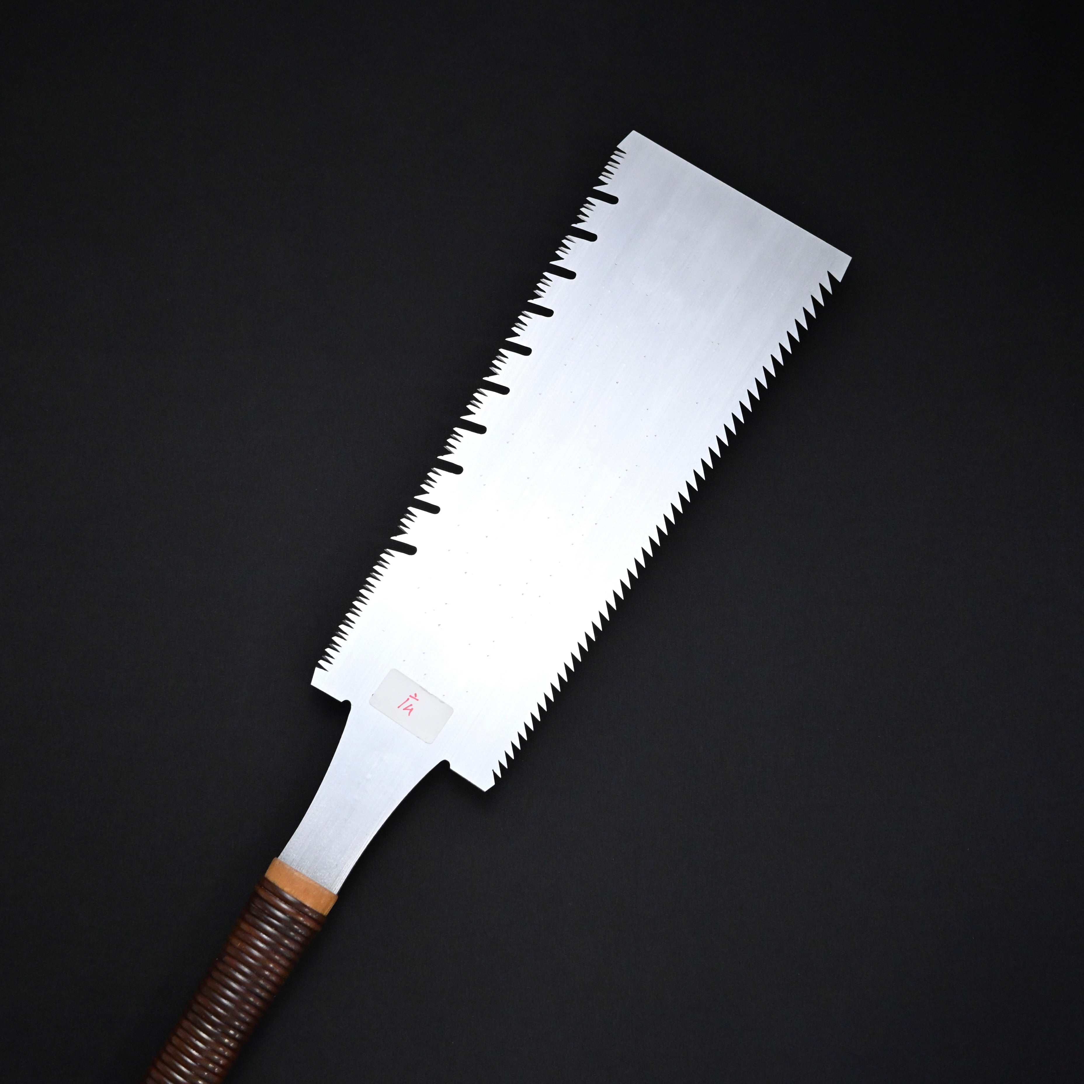 #221 長勝鋸 渦巻き柄 両刃鋸 300mm 広葉材用