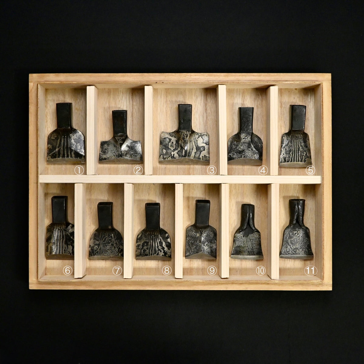 Vintage Stock Japanese Mini Adze(Chouna) head 小手斧 刃のみ