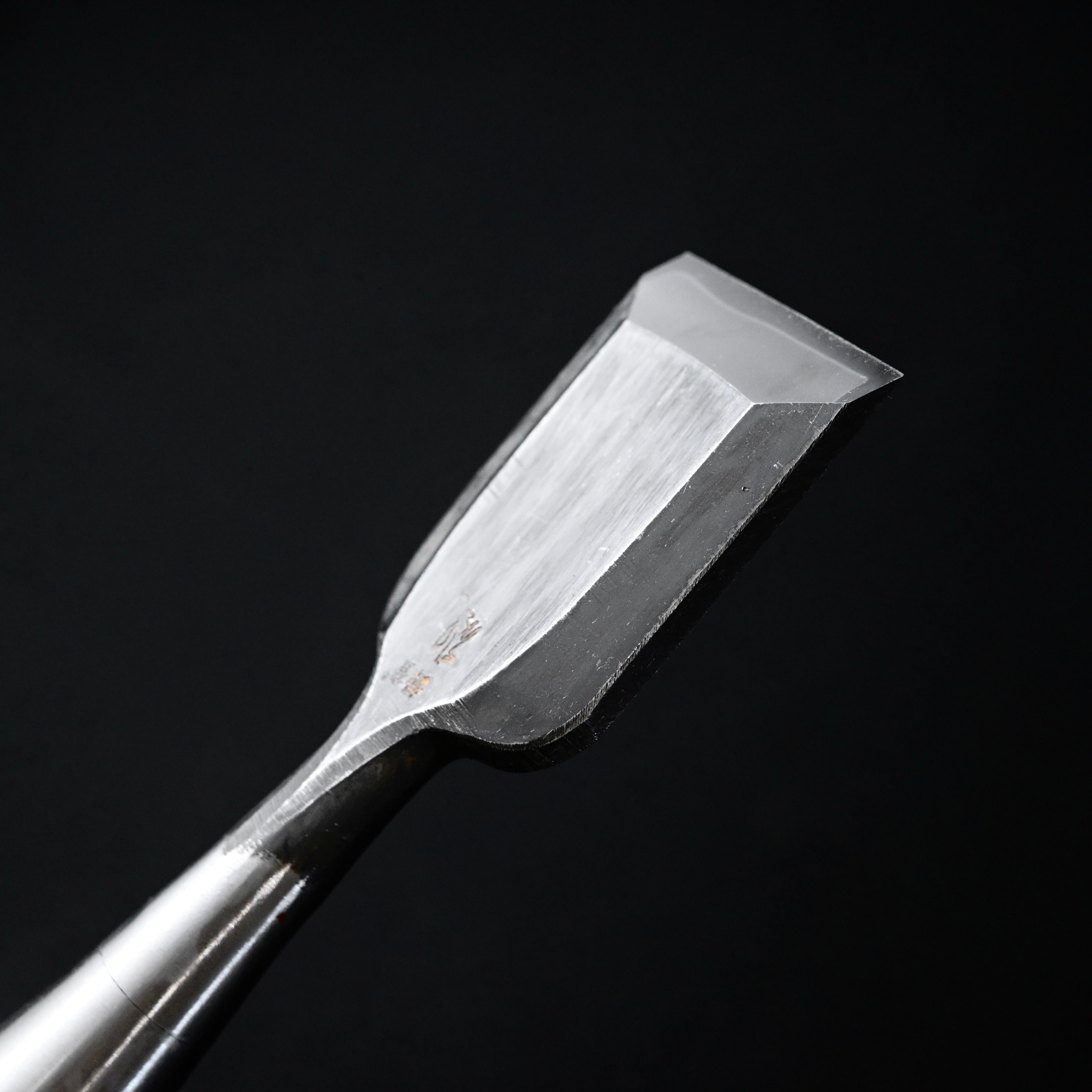 磯野信夫作 狐 追入鑿 Old stock Kitsune Bench chisels with white steel by Isono Nobuo