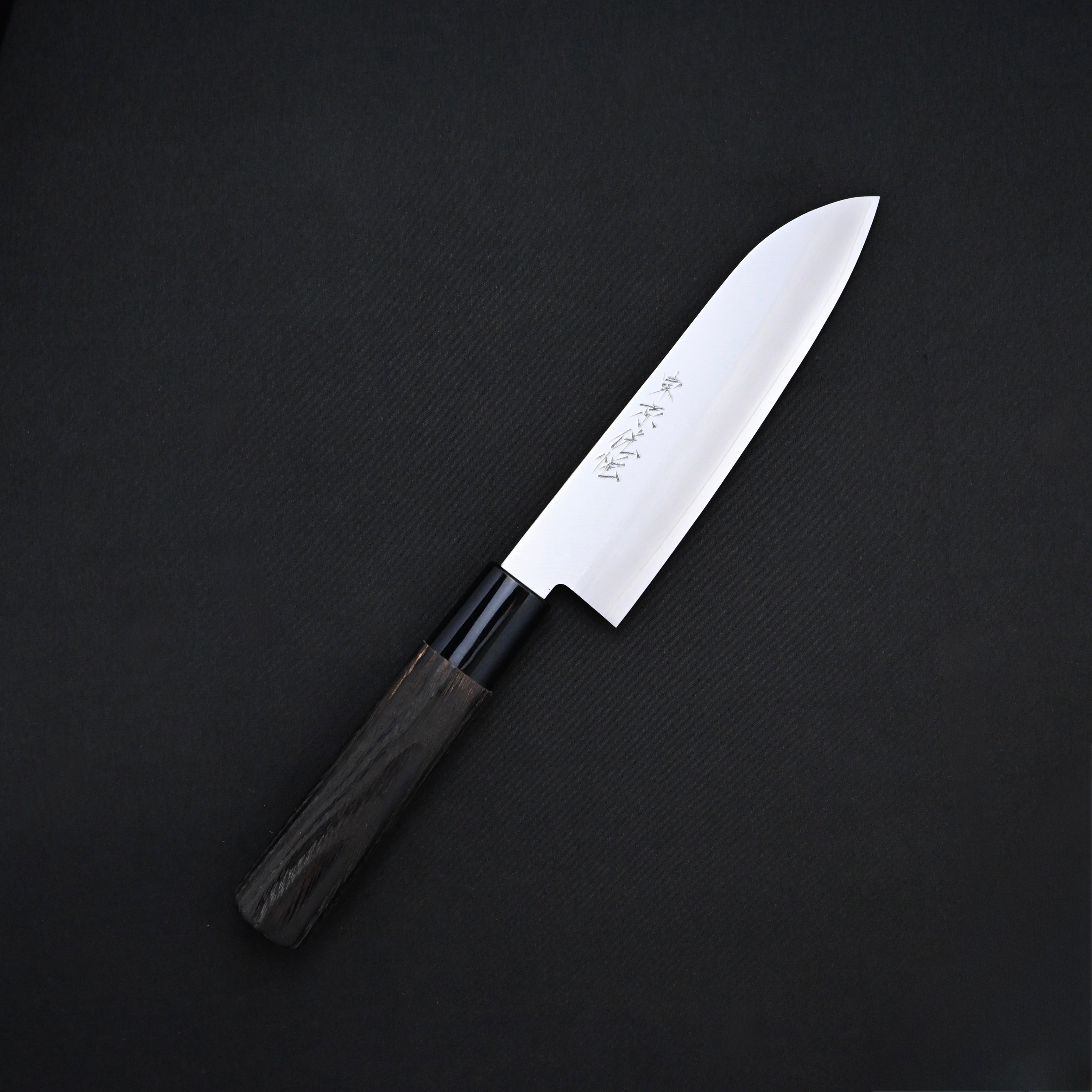 Kouetsu Stainless steel Mini Santoku Knife 140mm 侊悦 小三徳和包丁 140mm 焼栗柄