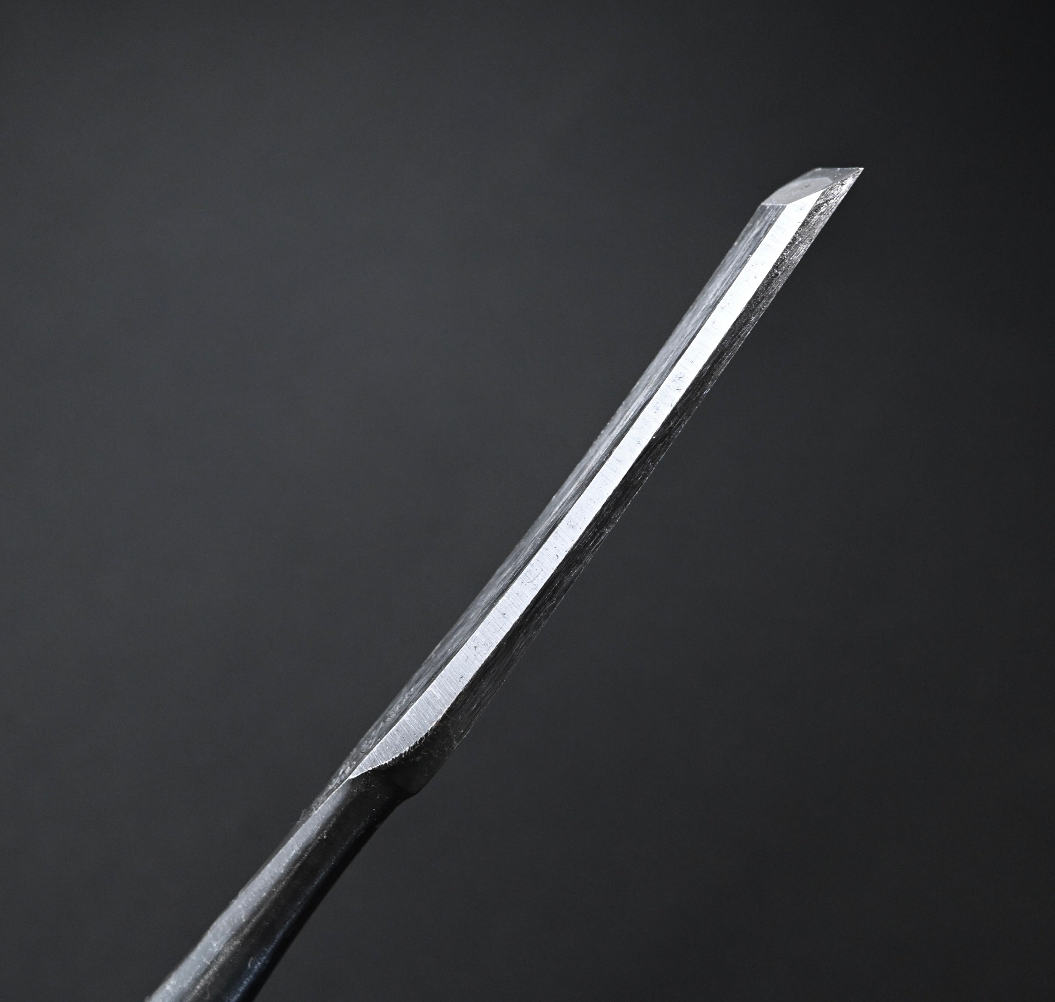 利久 薄鑿 白樫柄入 Toshihisa Paring chisels with white steel