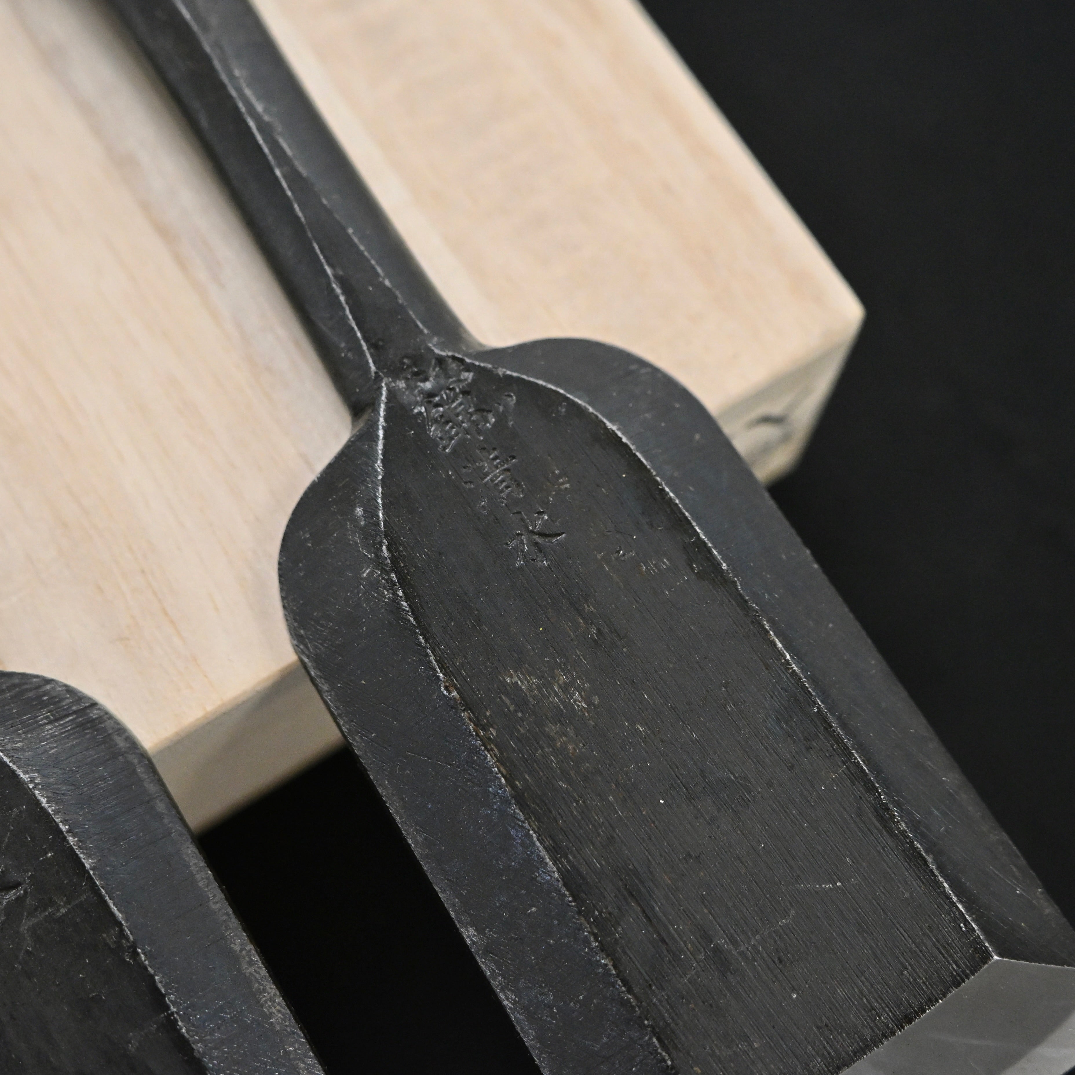 #8掘出し物 錦清水 鑿5本セット グミ柄 Rare Stock Nishiki Kiyomi Chisels Set 5pc with Gumi Handle