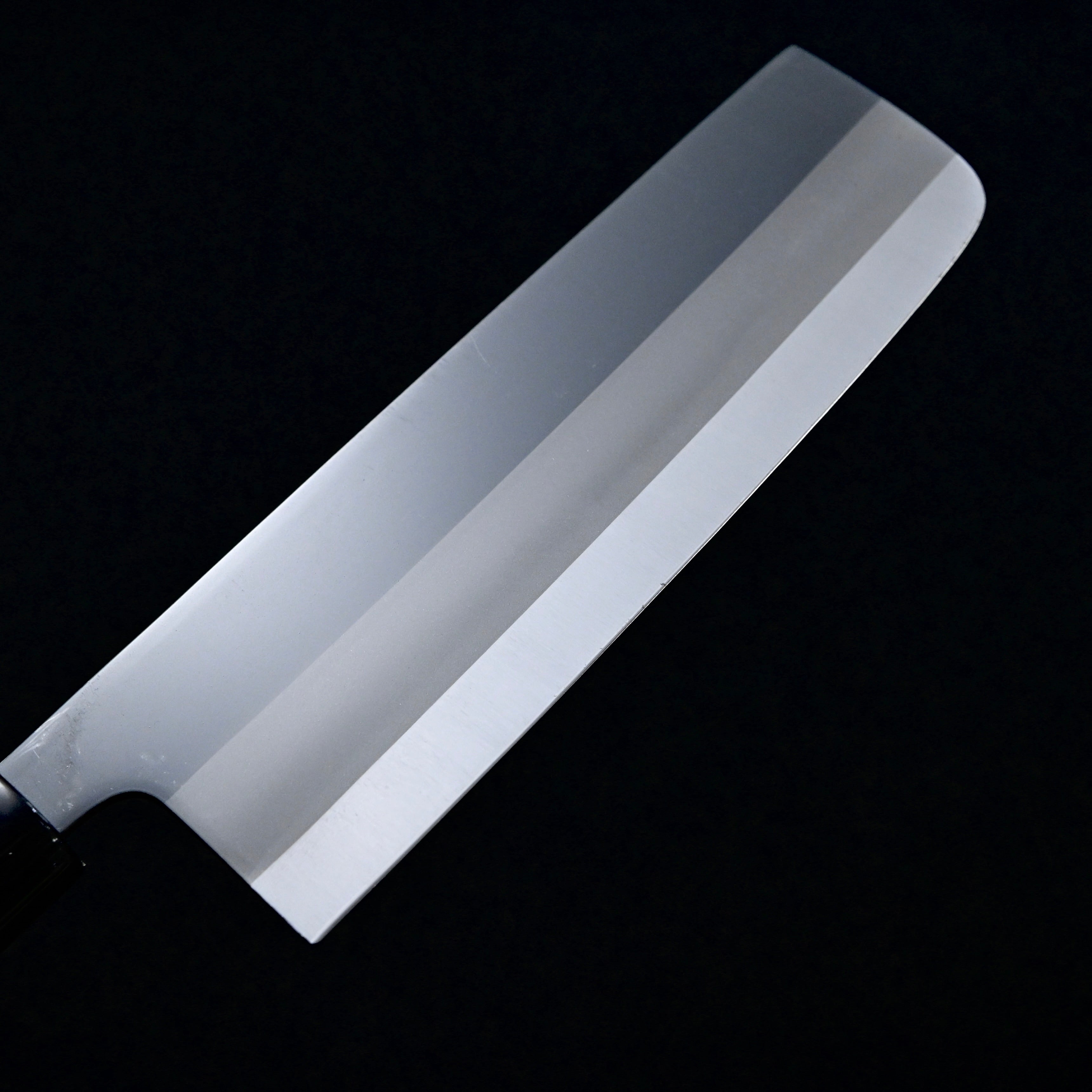 Satsuki Nakiri Knife White Steel intercalation 165mm 皐月 黒打 菜切包丁 165mm 白紙網 本割込