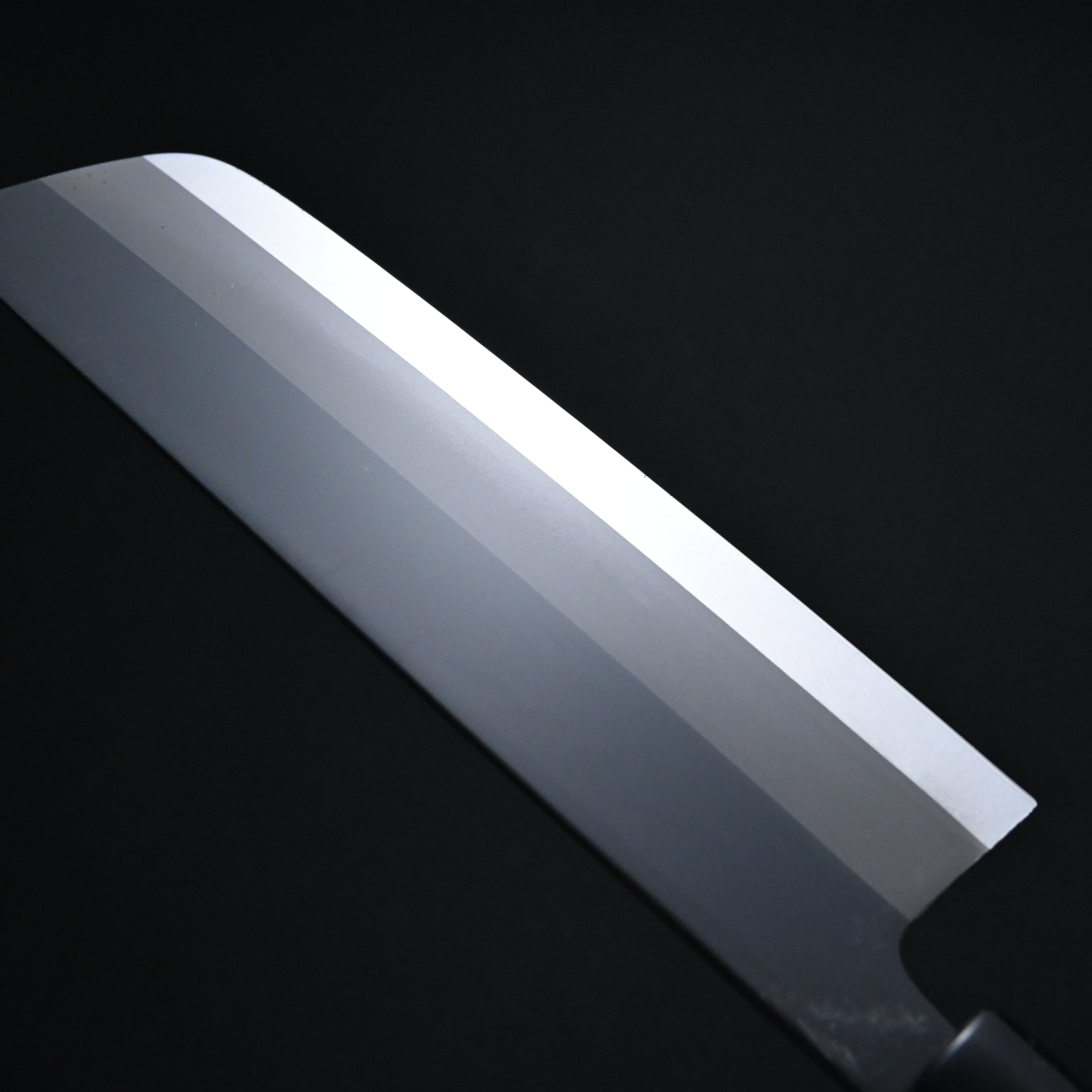 Satsuki Nakiri Knife White Steel intercalation 165mm 皐月 黒打 菜切包丁 165mm 白紙網 本割込