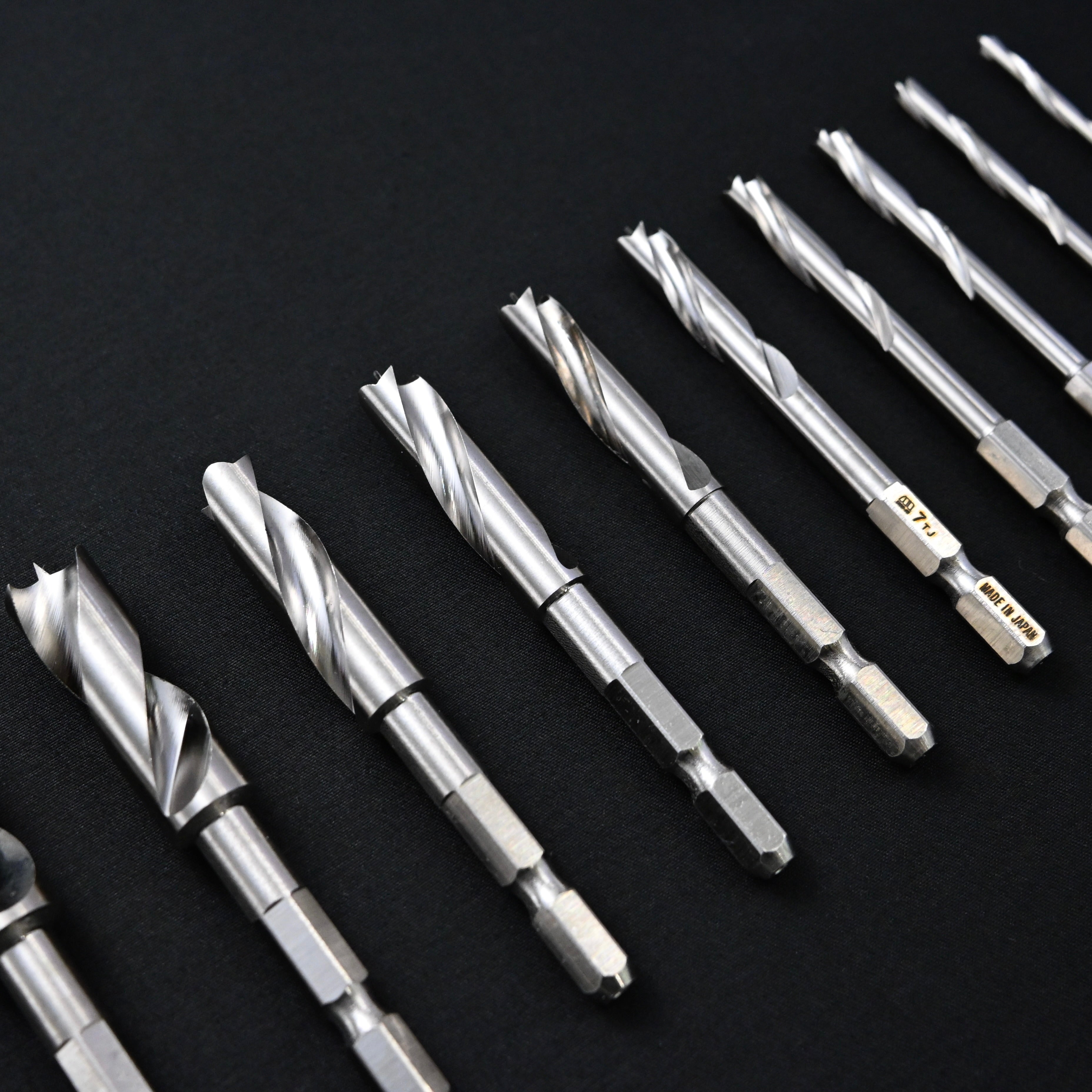 スターエム 竹用ドリル15本+ドリルロールバッグセット No.601 Bamboo Multi Borer set (15 Bamboo Drills + Drill Roll Bag-mini Set)