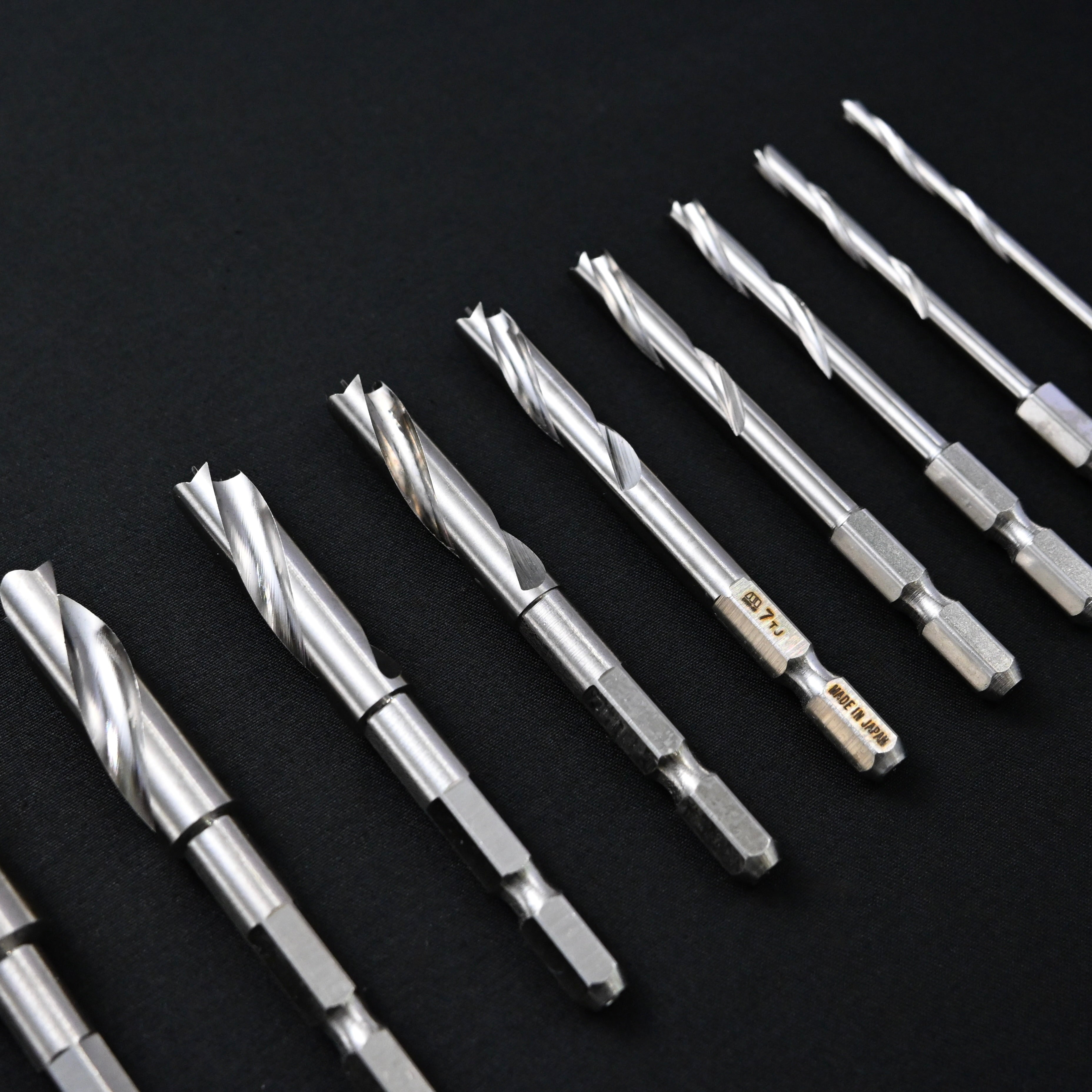 スターエム 竹用ドリル15本+ドリルロールバッグセット No.601 Bamboo Multi Borer set (15 Bamboo Drills + Drill Roll Bag-mini Set)