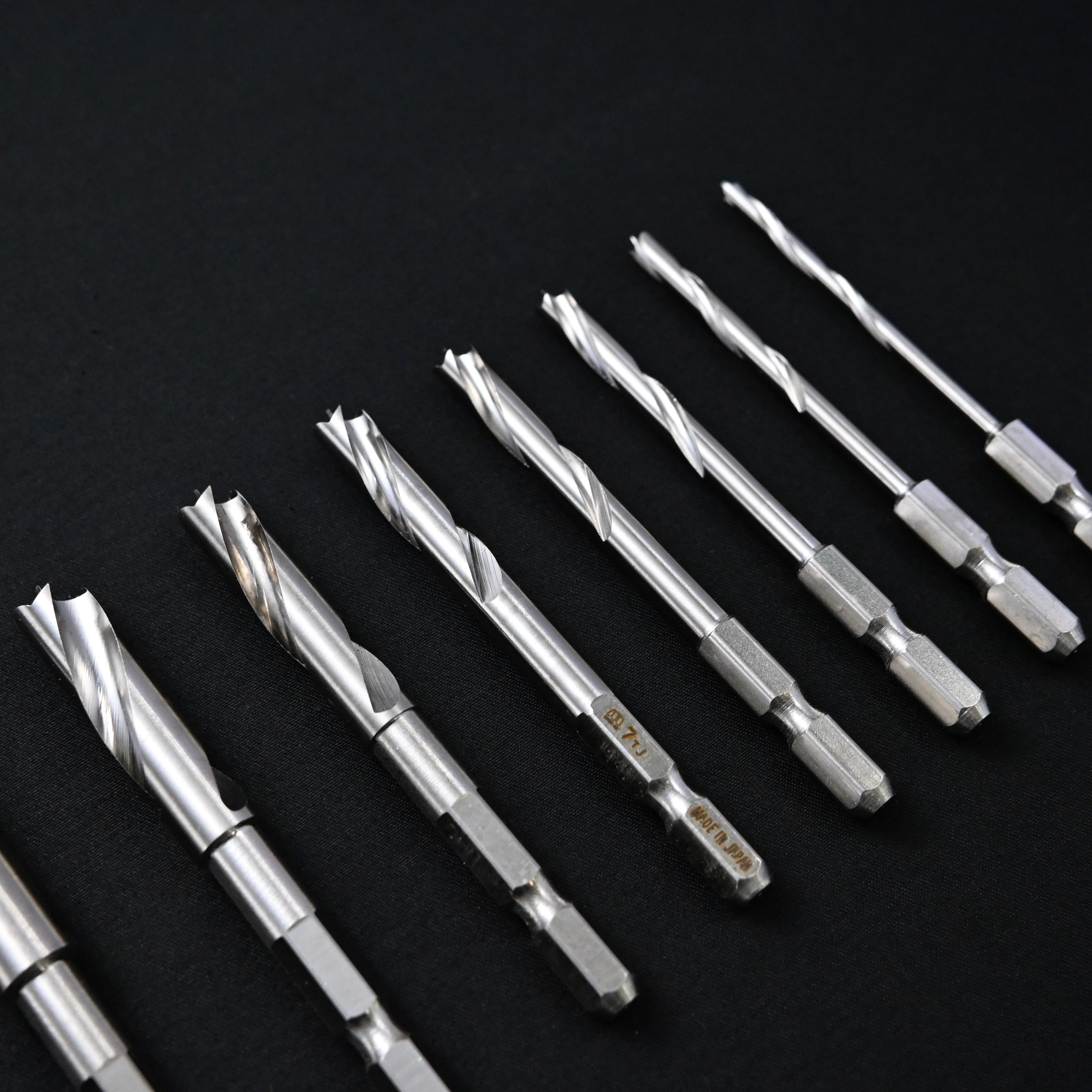 スターエム 竹用ドリル15本+ドリルロールバッグセット No.601 Bamboo Multi Borer set (15 Bamboo Drills + Drill Roll Bag-mini Set)