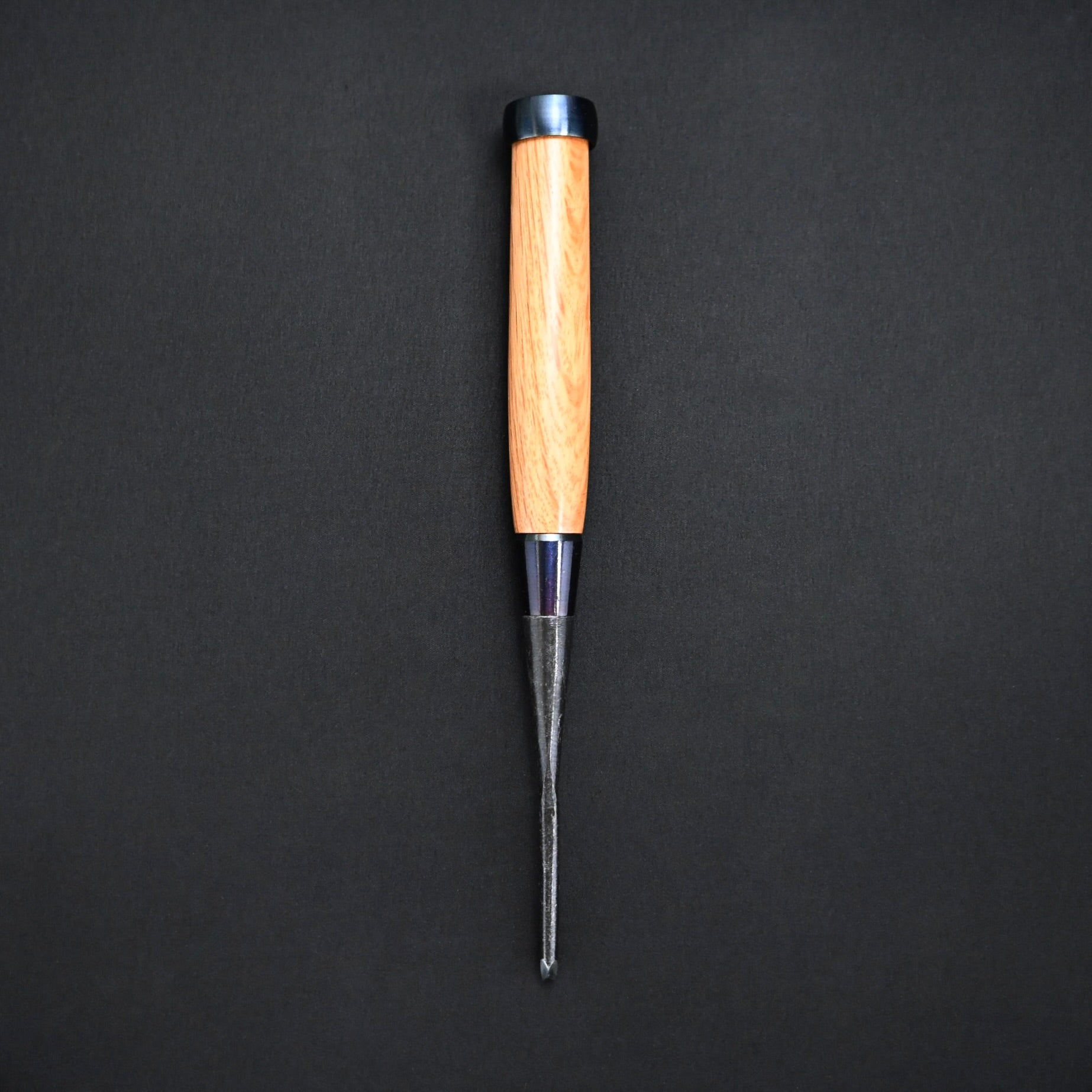 清玄作 木彫り鑿 三角 45° 青紙鋼 SeiGen Woodcarving V-Chisel 45° Blue Steel