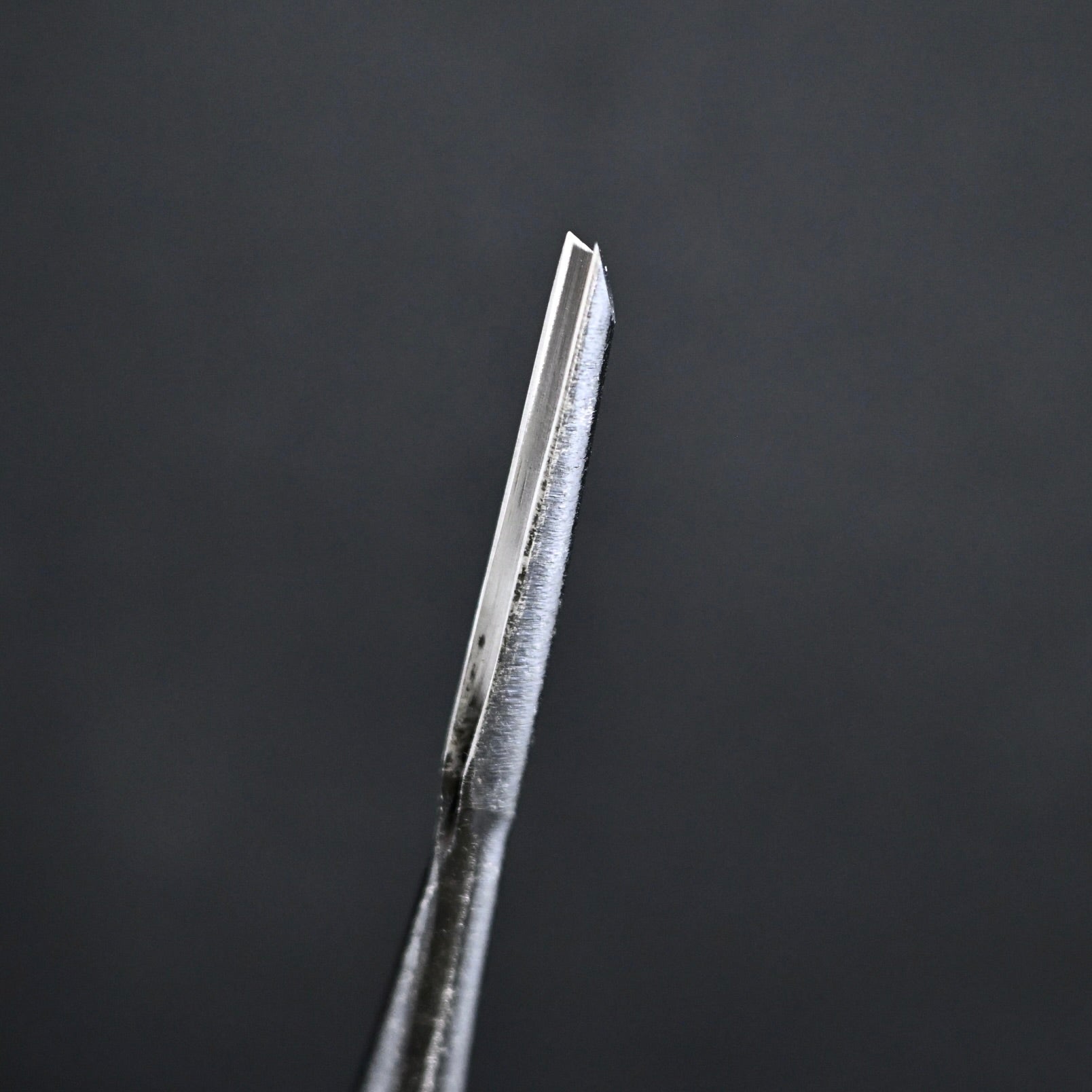 清玄作 木彫り鑿 三角 45° 青紙鋼 SeiGen Woodcarving V-Chisel 45° Blue Steel