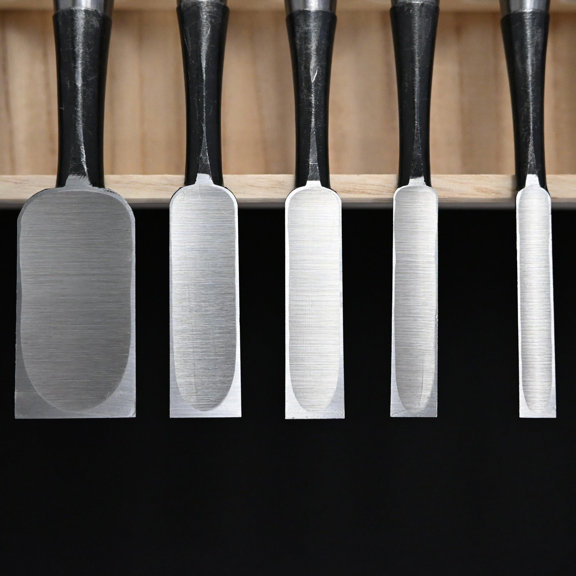 Yoshitaka Dovetail Bench chisels 10pc set 義隆 追入鎬組鑿 10本組 Oirenomi