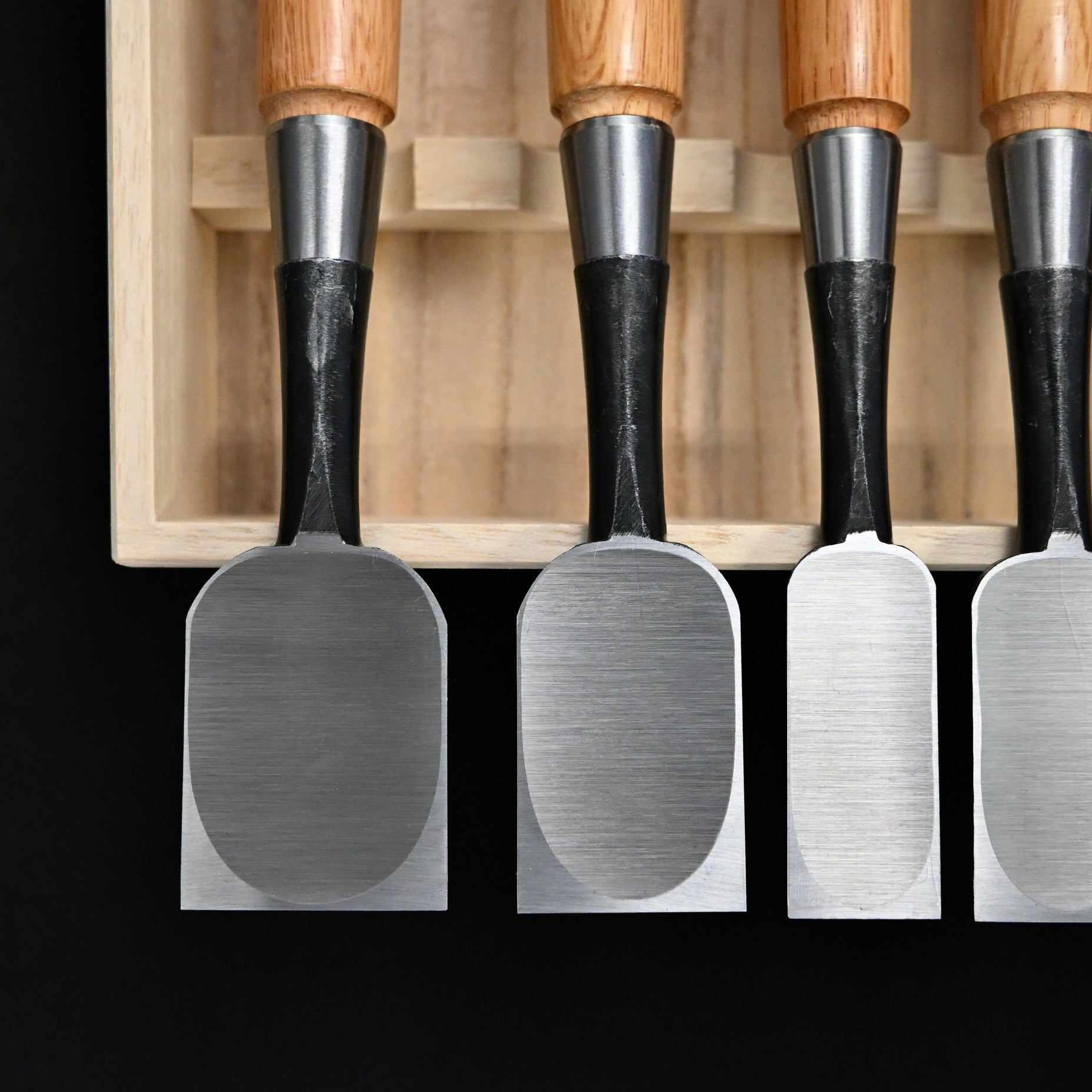 Yoshitaka Dovetail Bench chisels 10pc set 義隆 追入鎬組鑿 10本組 Oirenomi