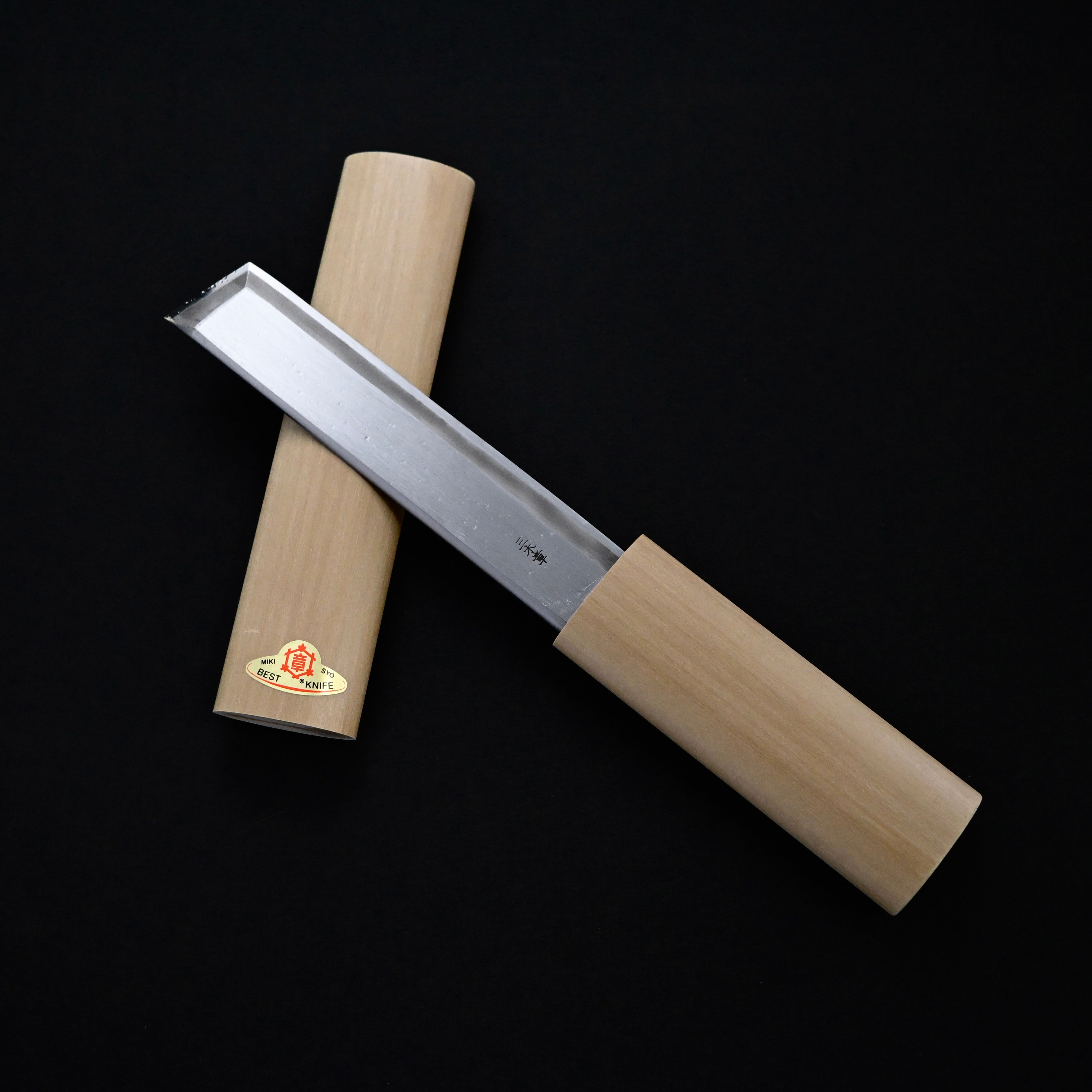Mikisho Nushiya Kokatana with white steel 掘出し物 三木 塗師屋小刀 右 150mm