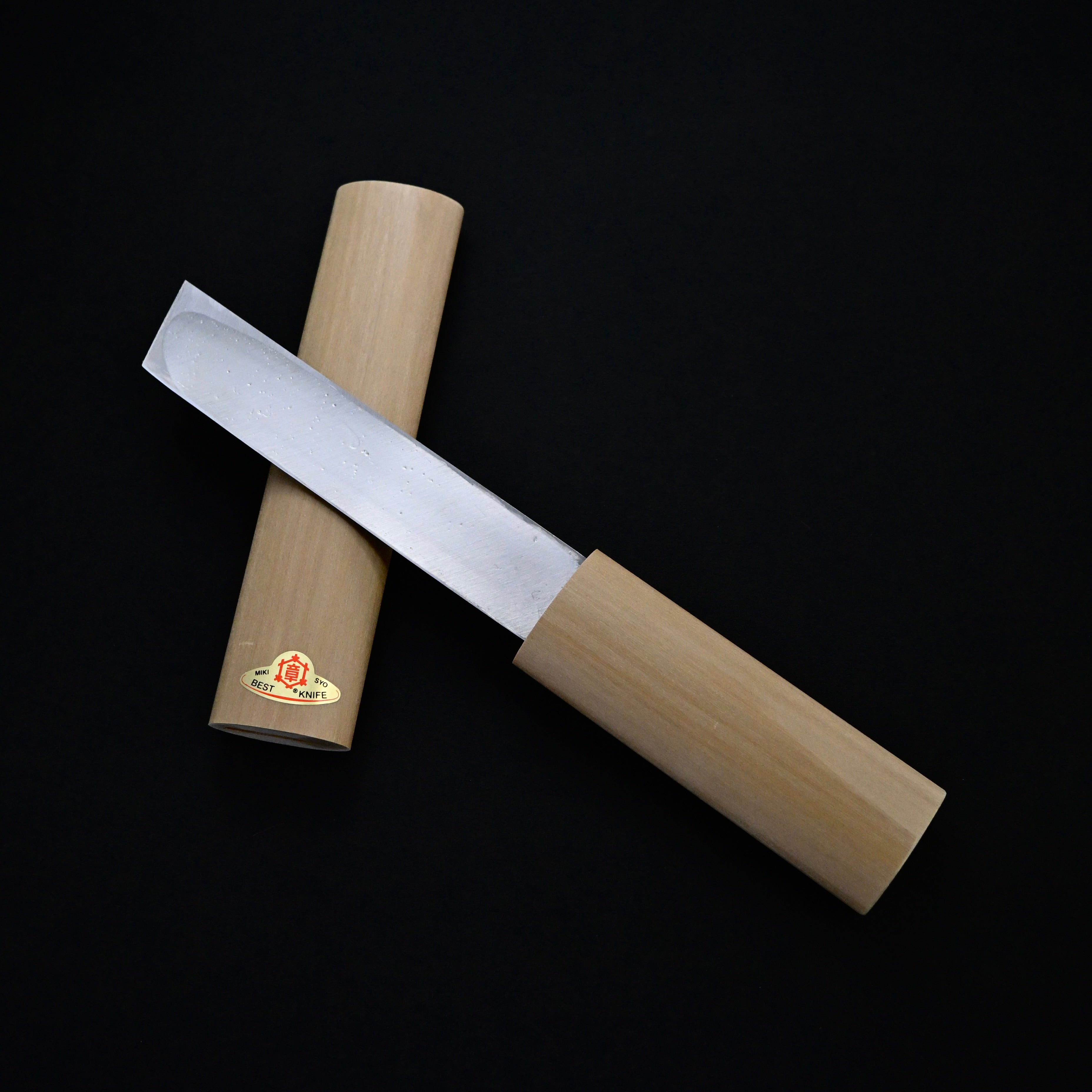 Mikisho Nushiya Kokatana with white steel 掘出し物 三木 塗師屋小刀 右 150mm