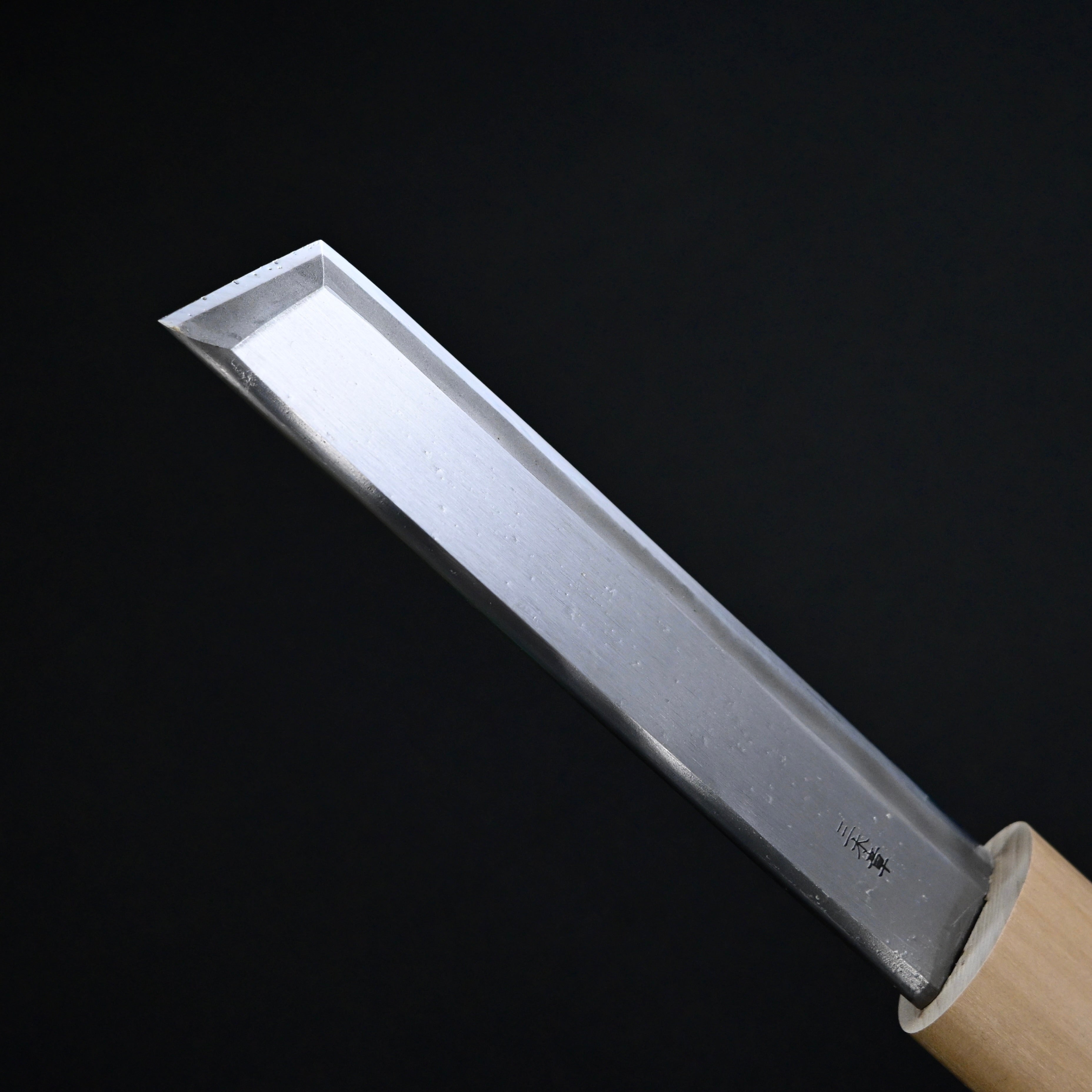 Mikisho Nushiya Kokatana with white steel 掘出し物 三木 塗師屋小刀 右 150mm