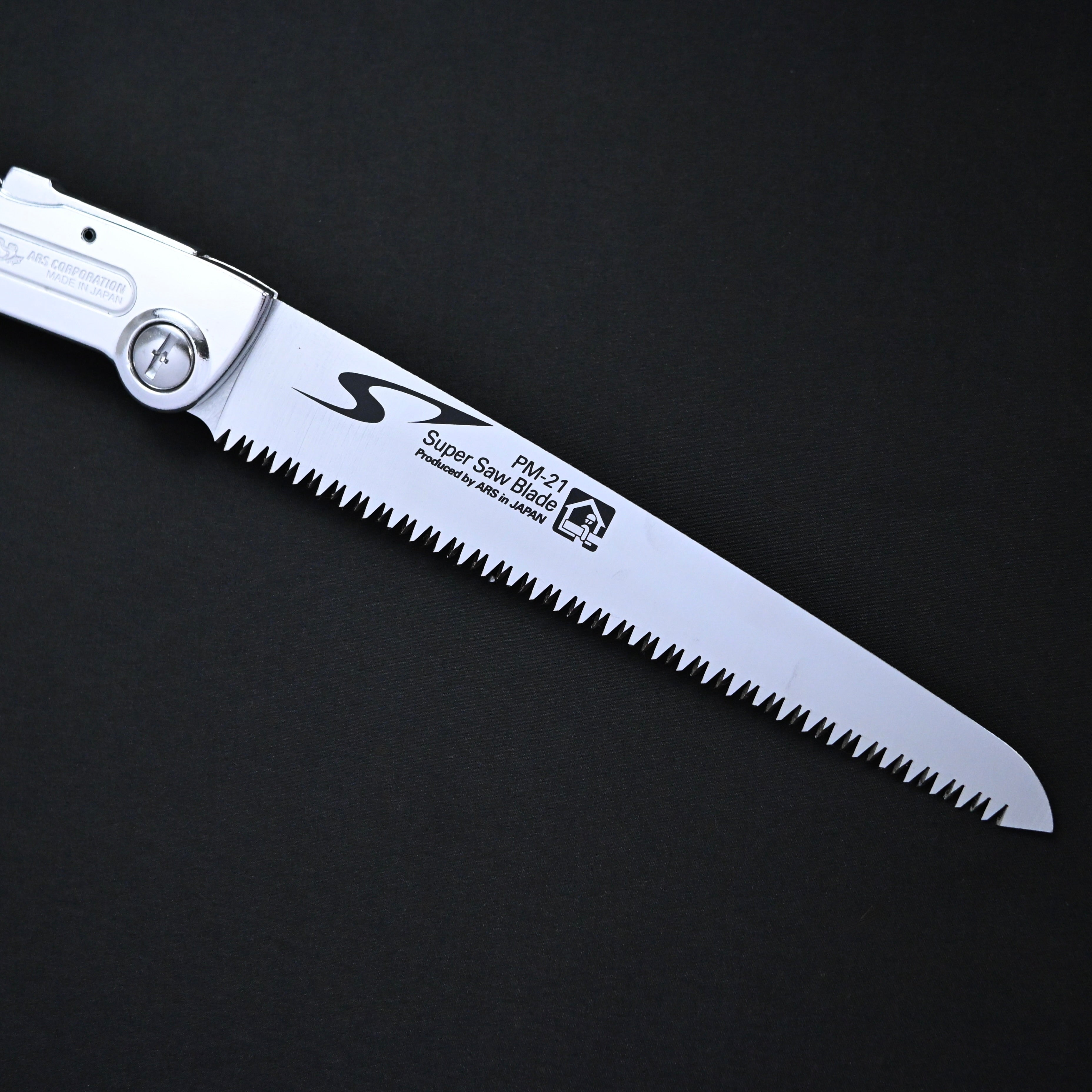 ARS PM-21 Carpenter's Folding Saw Metal Replacement Blade 8.3 inches Medium アルス 大工用折込鋸ピーメタル替刃式21cm 中目 PM-21