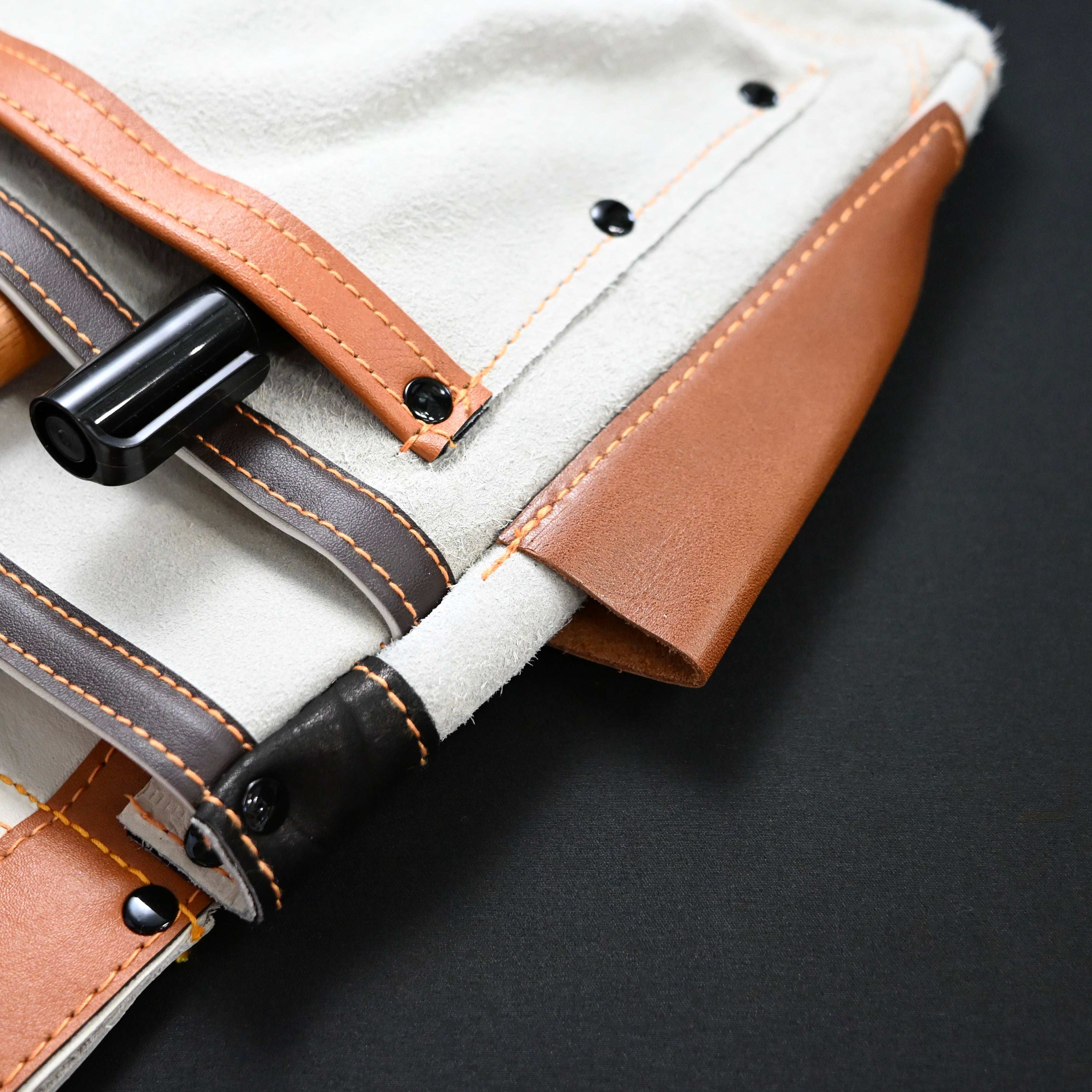 S-1 Working Waist Bag Japanese Carpenter Leather Bag 大工 腰袋 革製 S-1