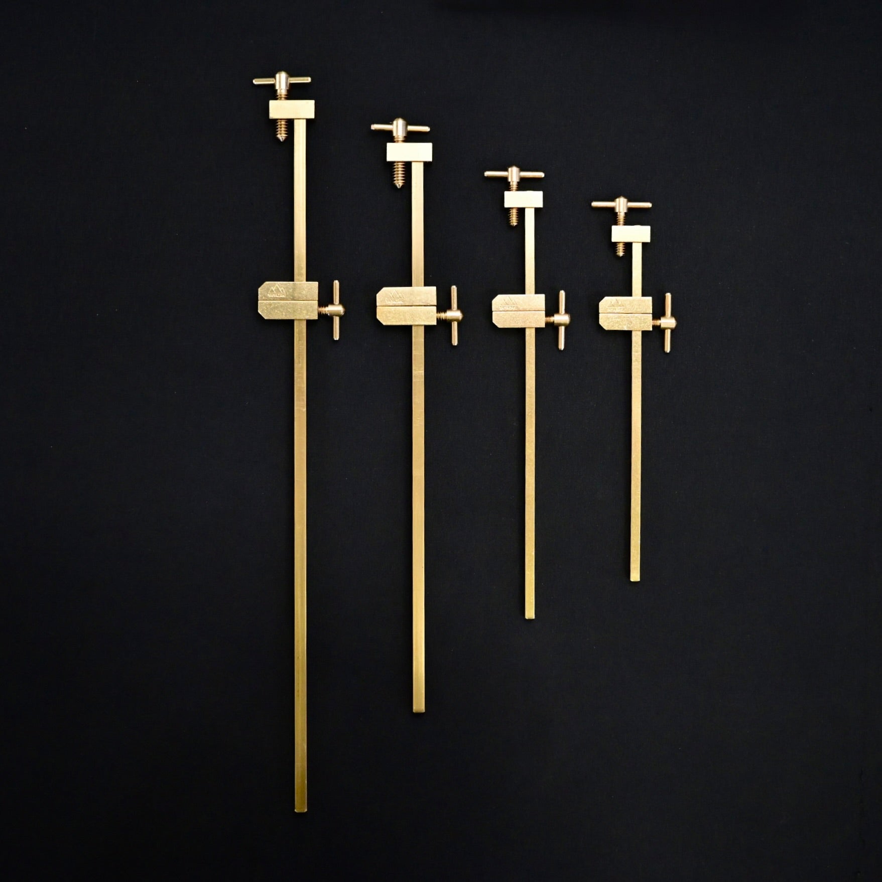 山崎 真鍮 端金 単品 Yamazaki Hatagane Solid Brass Clamp Sold Individually Made in Japan