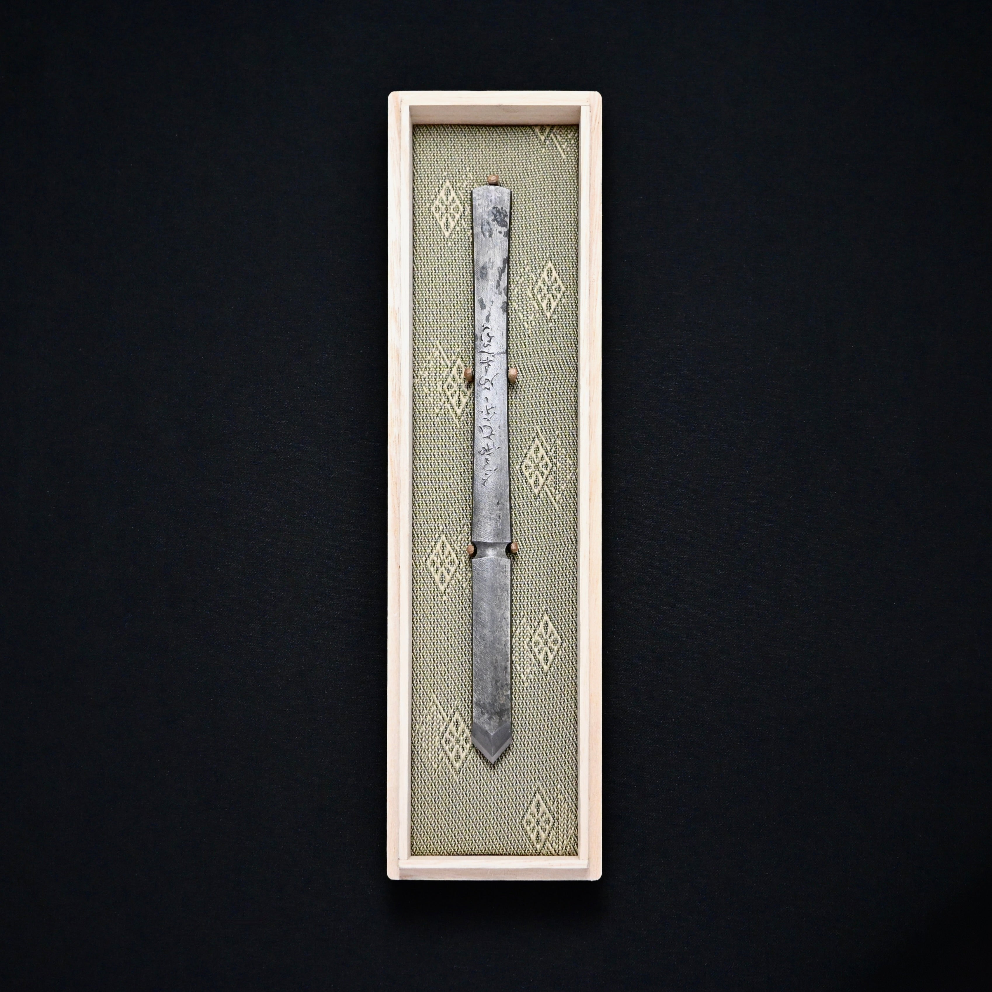 Jiritsu kensaki by Sozen Carving 自立 素全作 剣先小刀 12mm